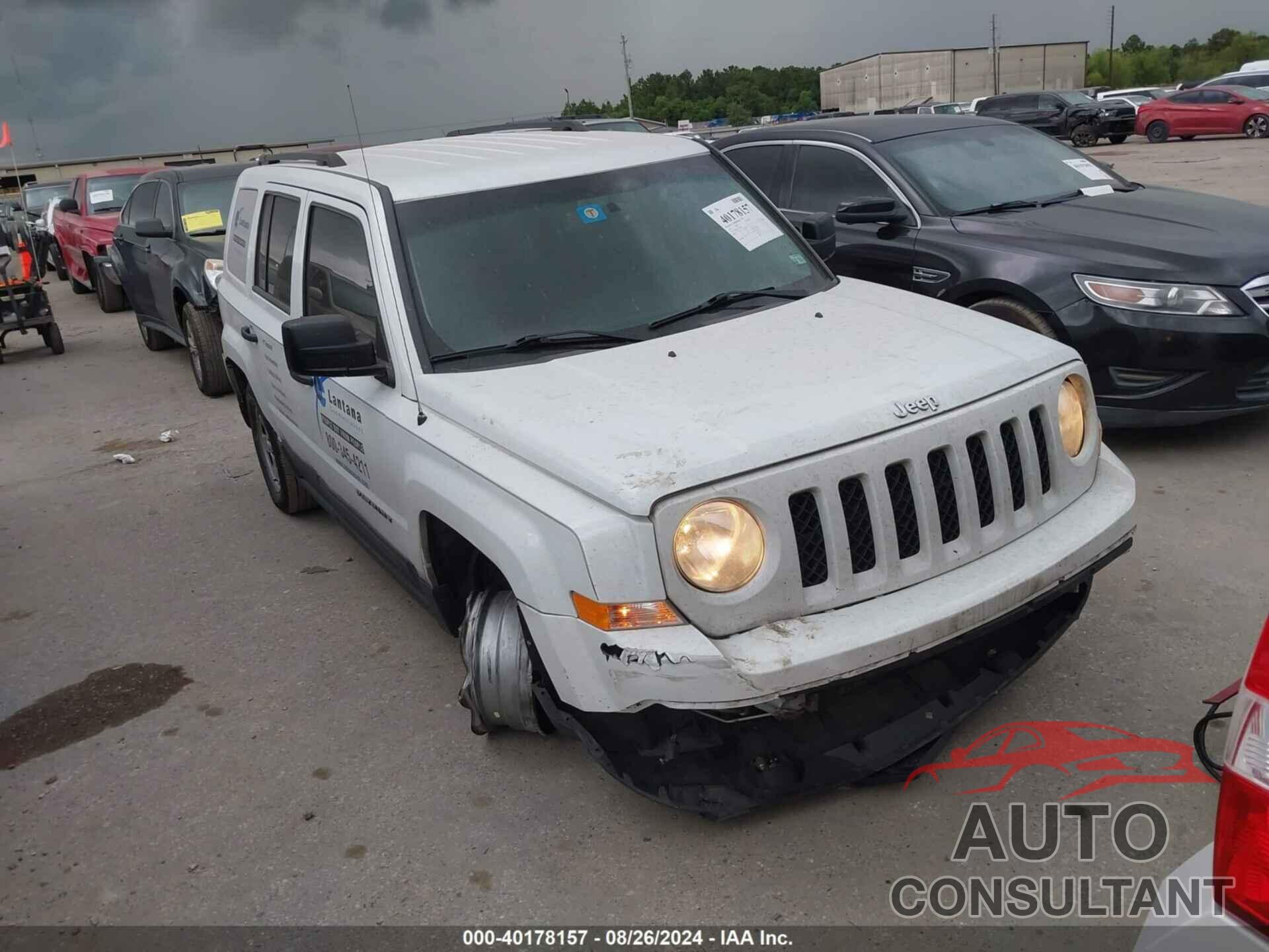 JEEP PATRIOT 2016 - 1C4NJPBA5GD659440