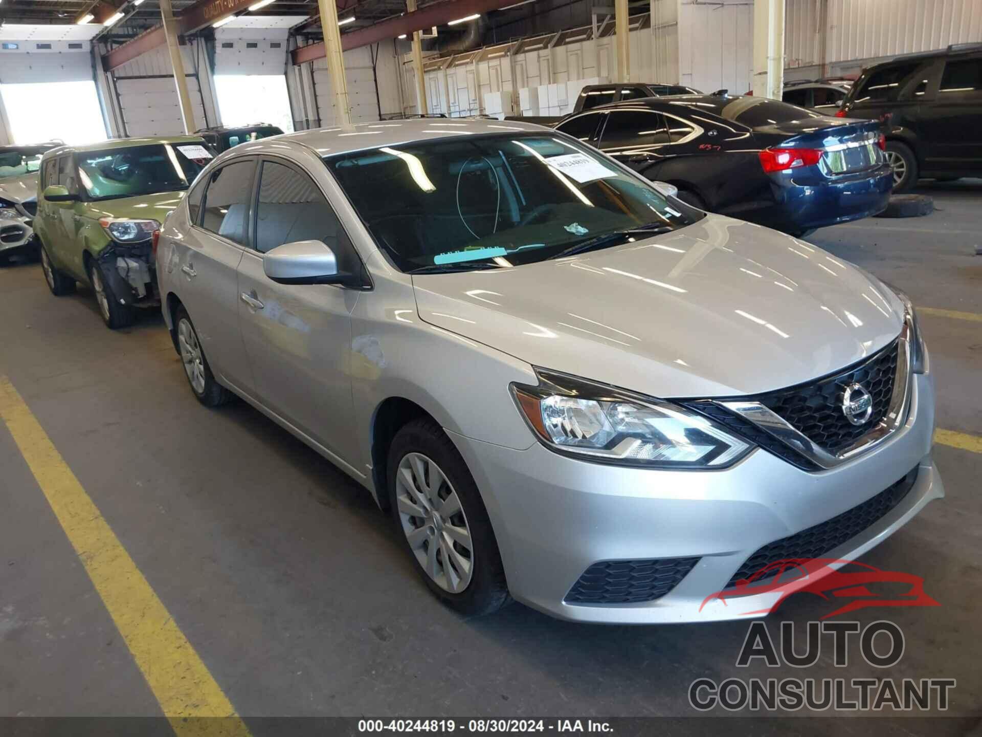 NISSAN SENTRA 2019 - 3N1AB7AP3KY272895