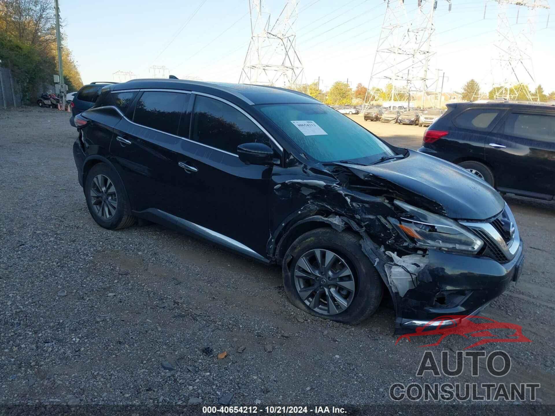 NISSAN MURANO 2018 - 5N1AZ2MH8JN114074