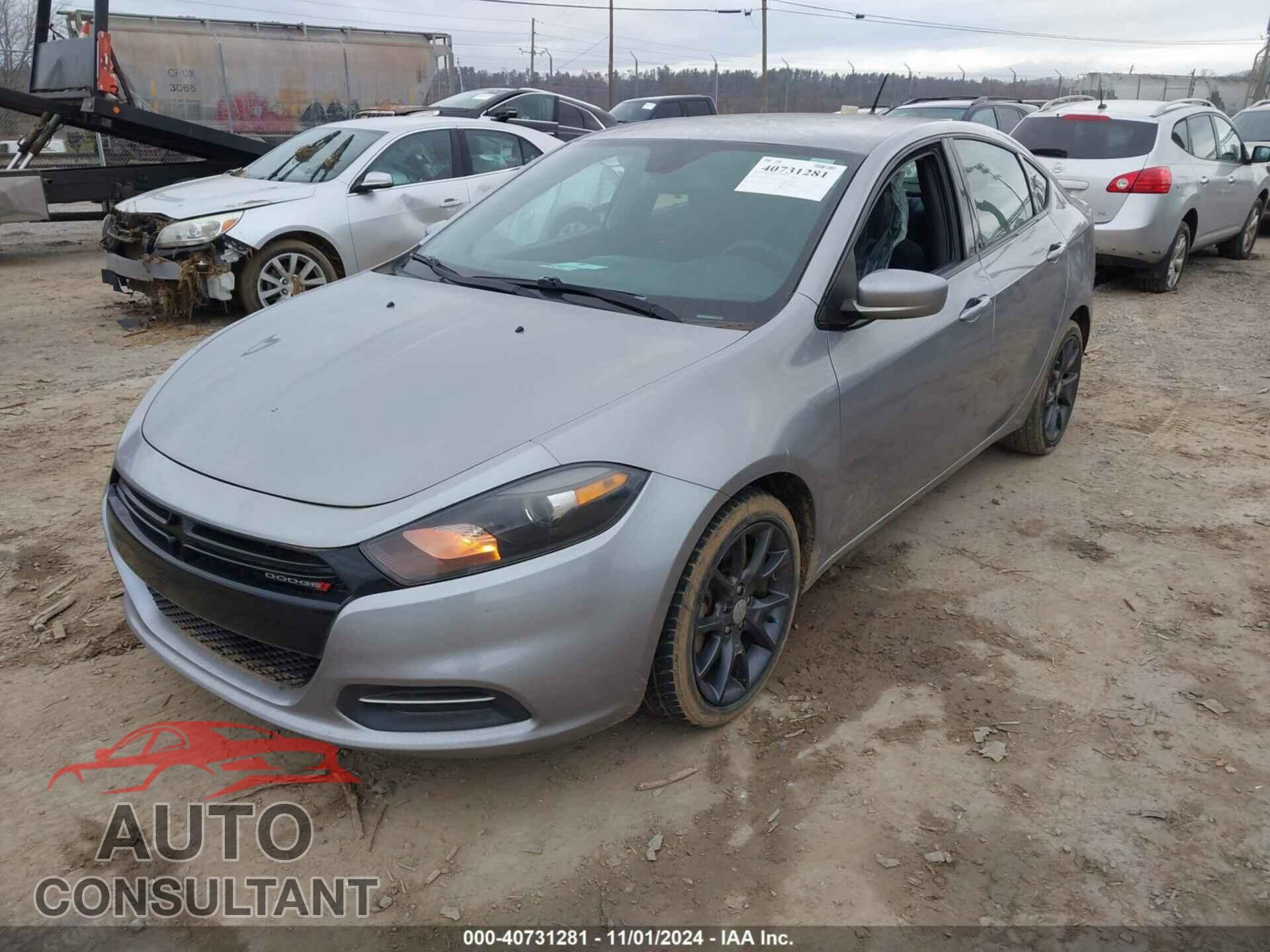 DODGE DART 2015 - 1C3CDFAA7FD422557