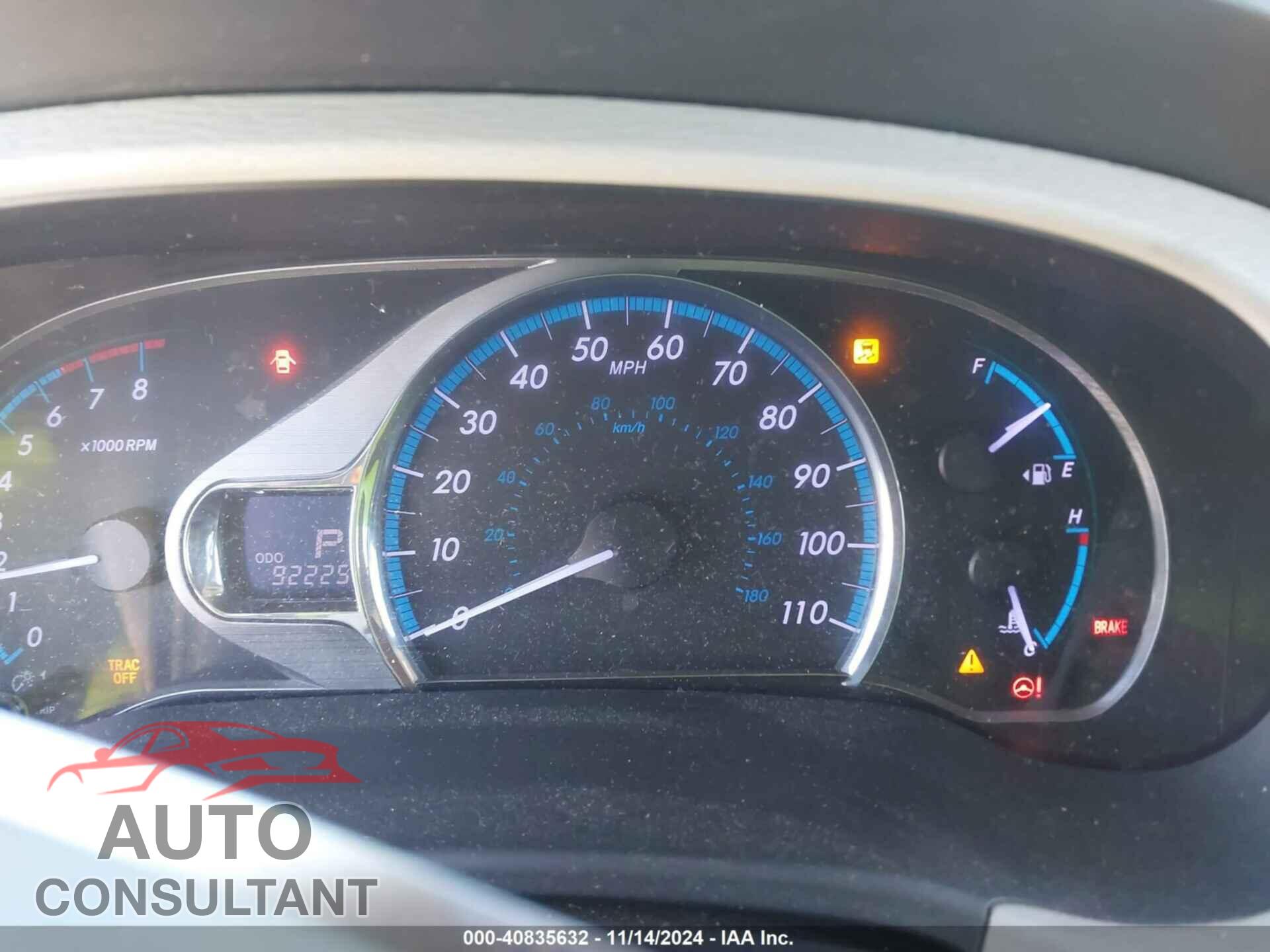 TOYOTA SIENNA 2013 - 5TDYK3DC8DS338235