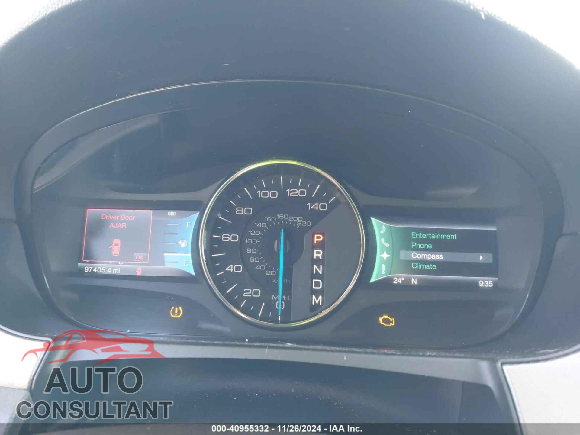 FORD EDGE 2012 - 2FMDK3JC9CBA07355