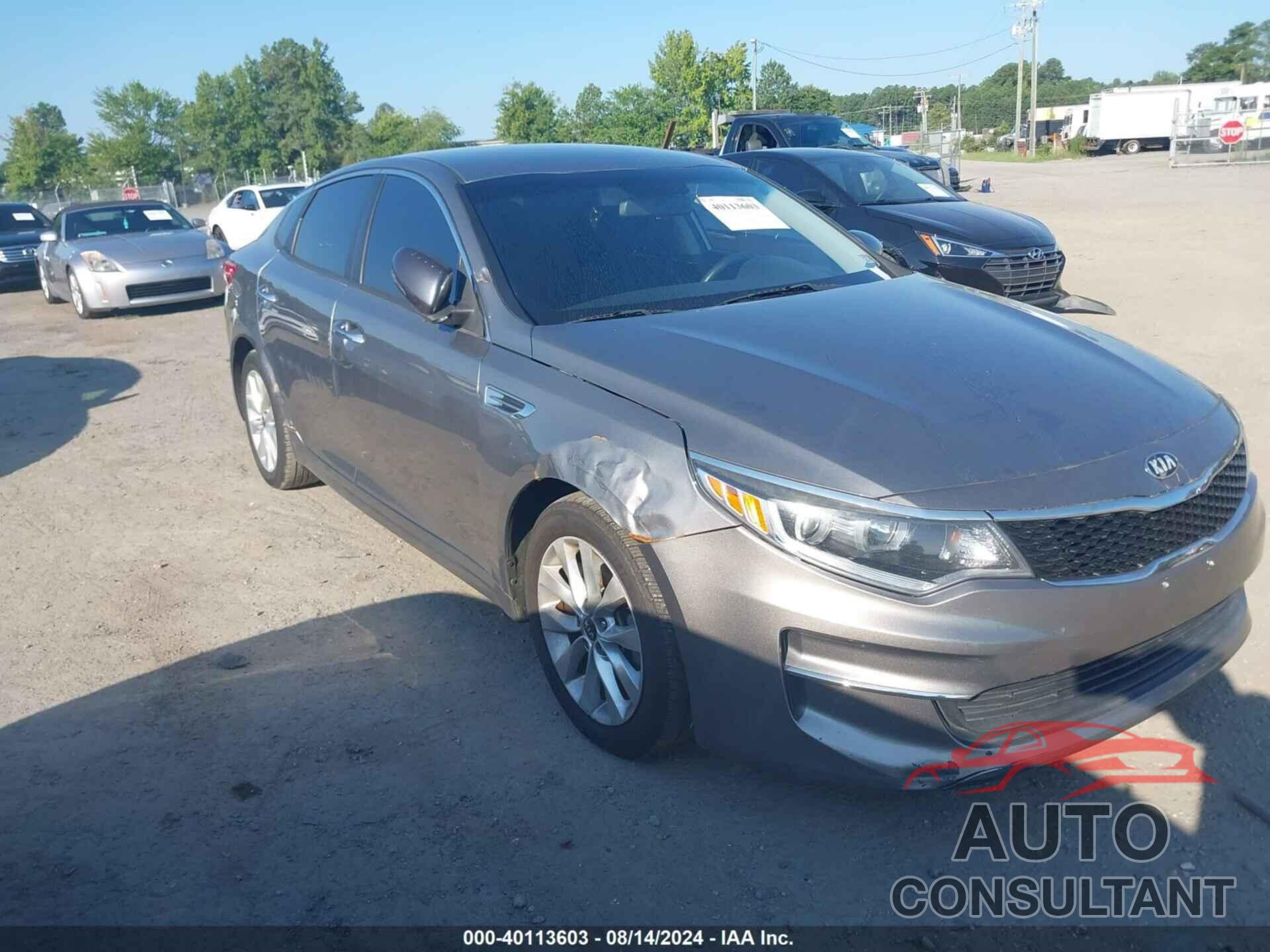 KIA OPTIMA 2017 - 5XXGT4L32HG130021