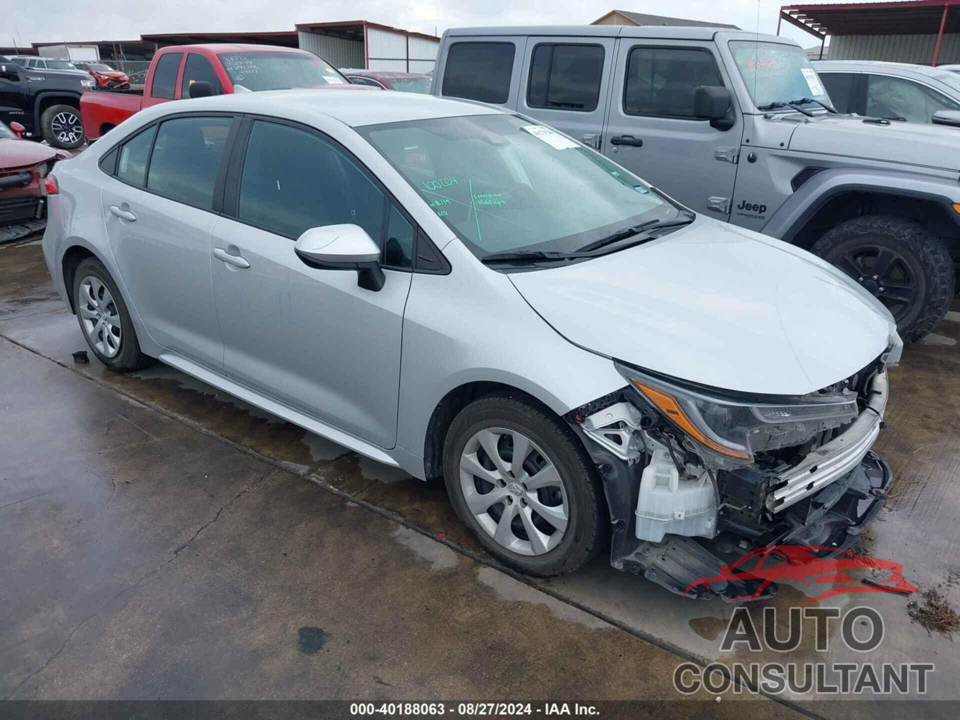 TOYOTA COROLLA 2021 - 5YFEPMAE5MP222659