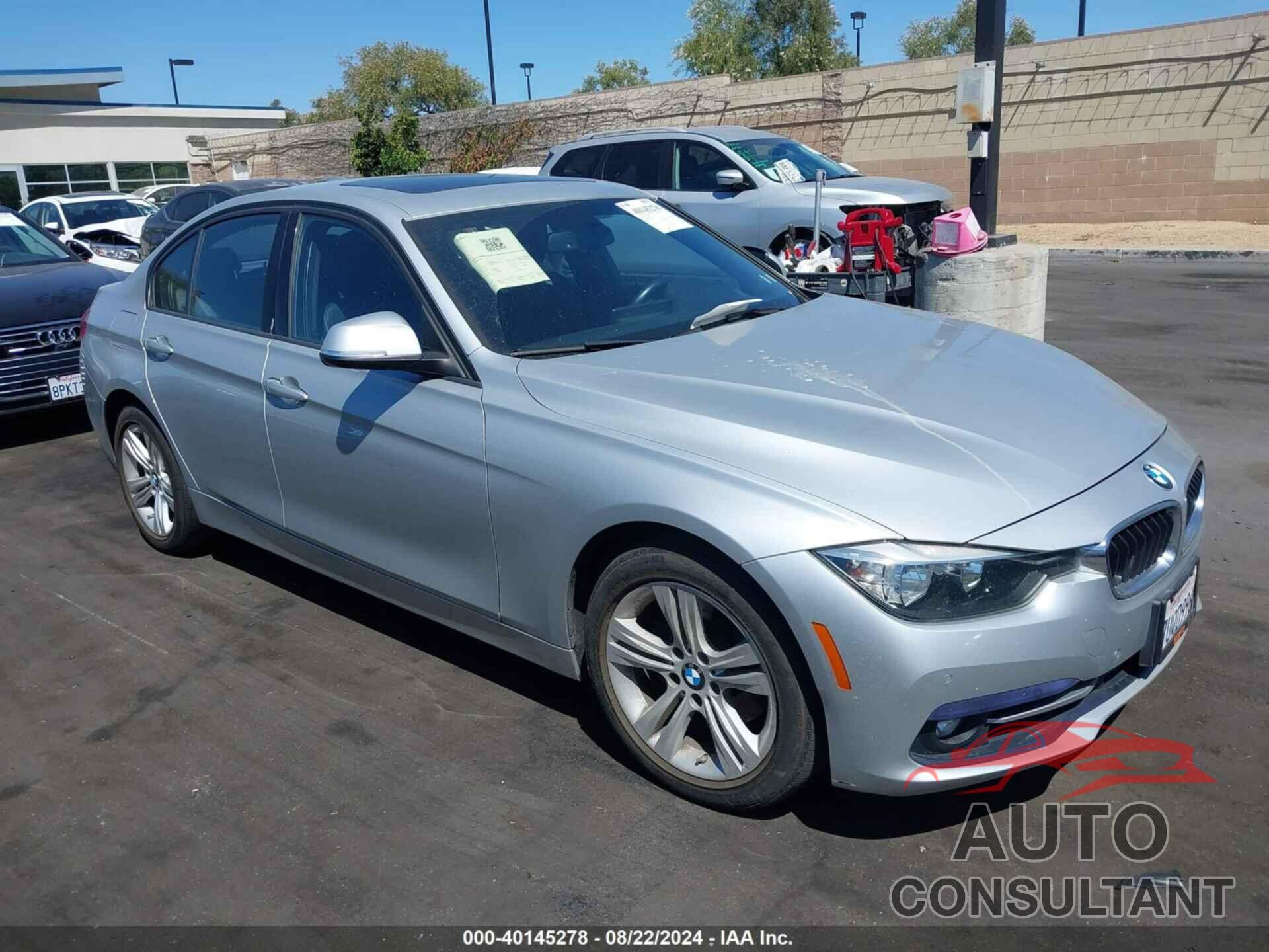 BMW 328I 2016 - WBA8E9G56GNU28398