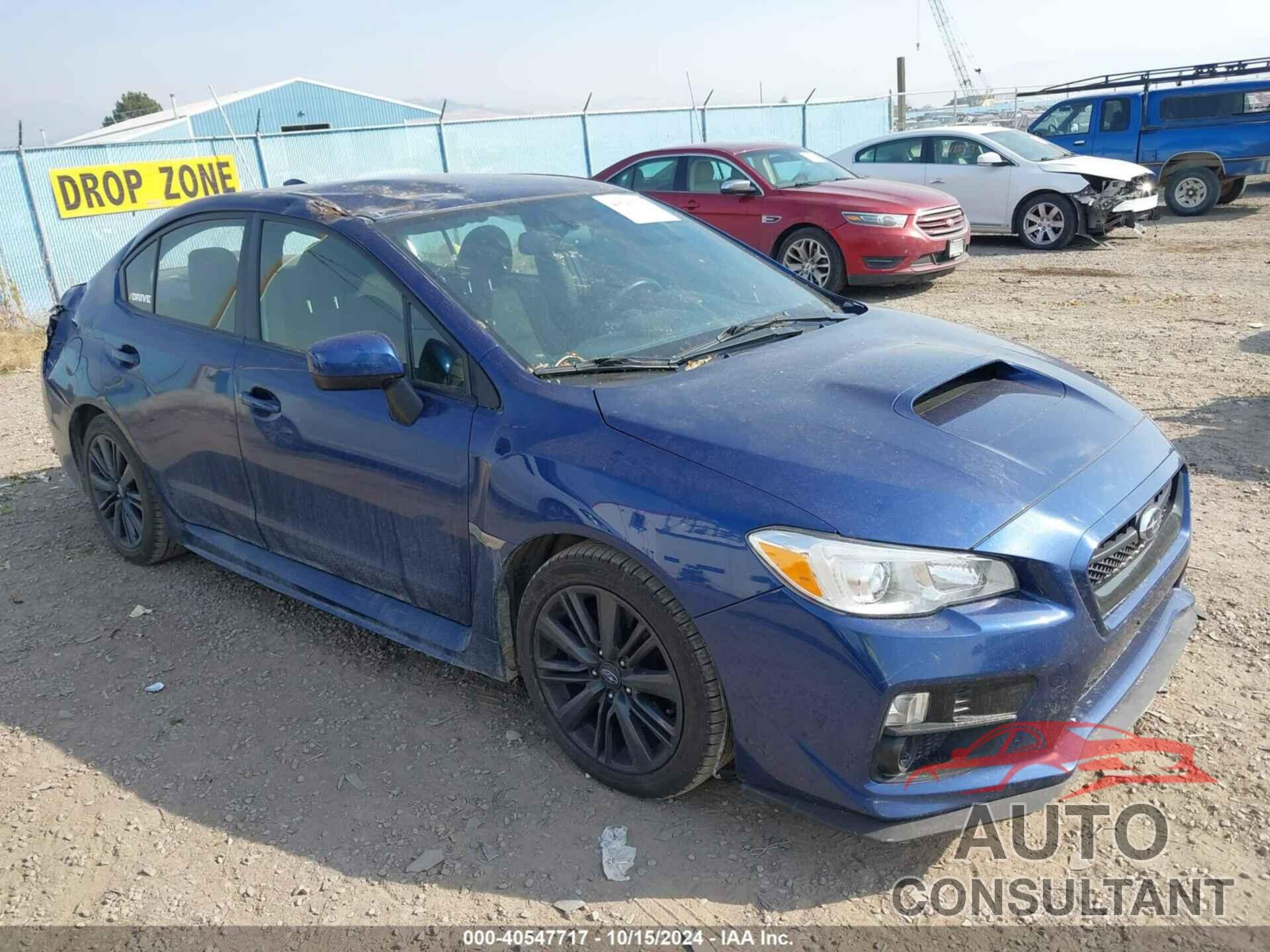 SUBARU WRX 2015 - JF1VA1A61F9827687