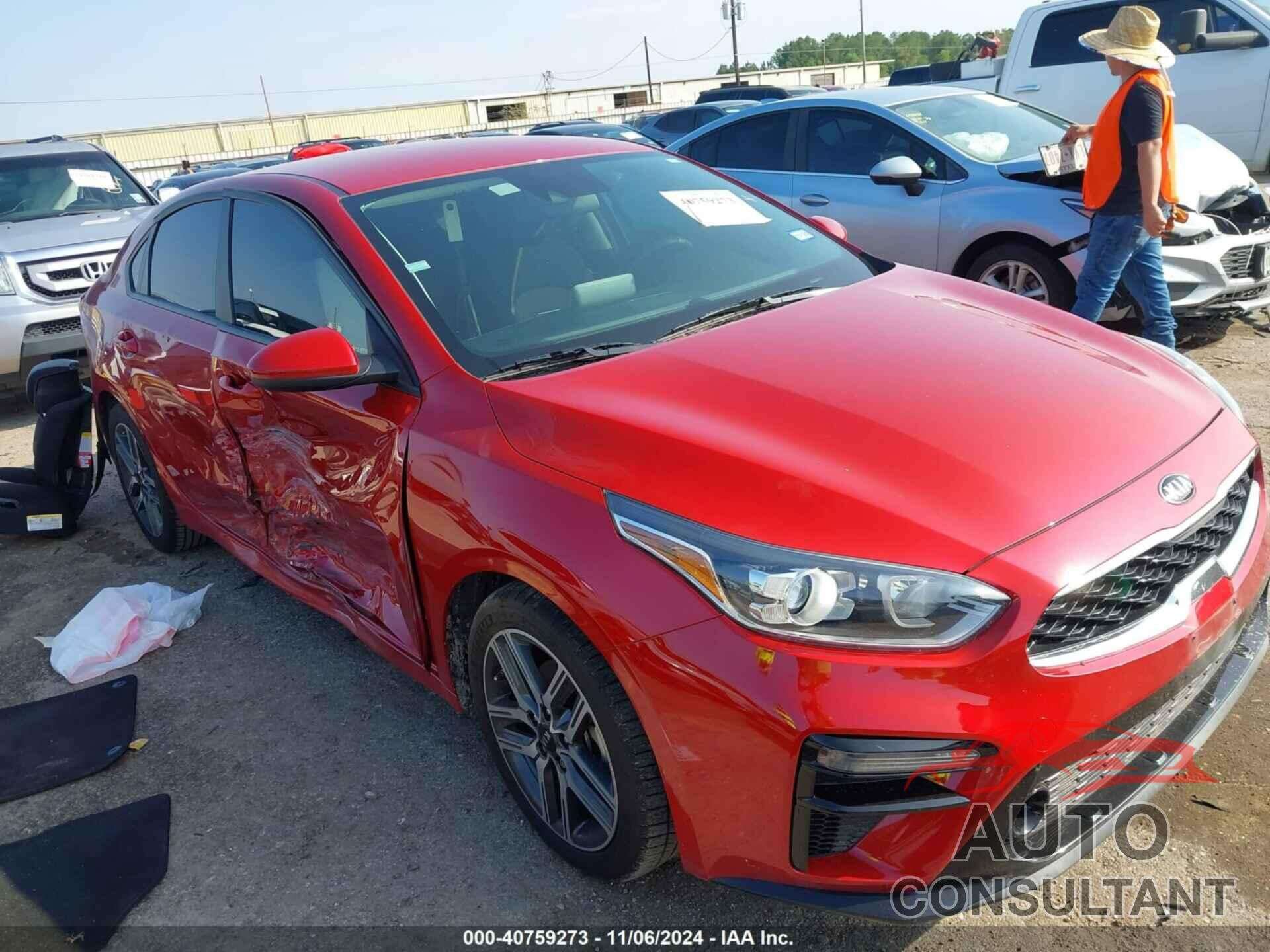 KIA FORTE 2019 - 3KPF34AD9KE048214