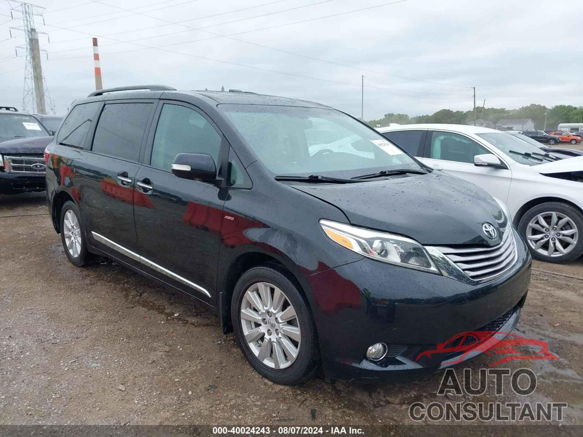 TOYOTA SIENNA 2017 - 5TDDZ3DC5HS180730