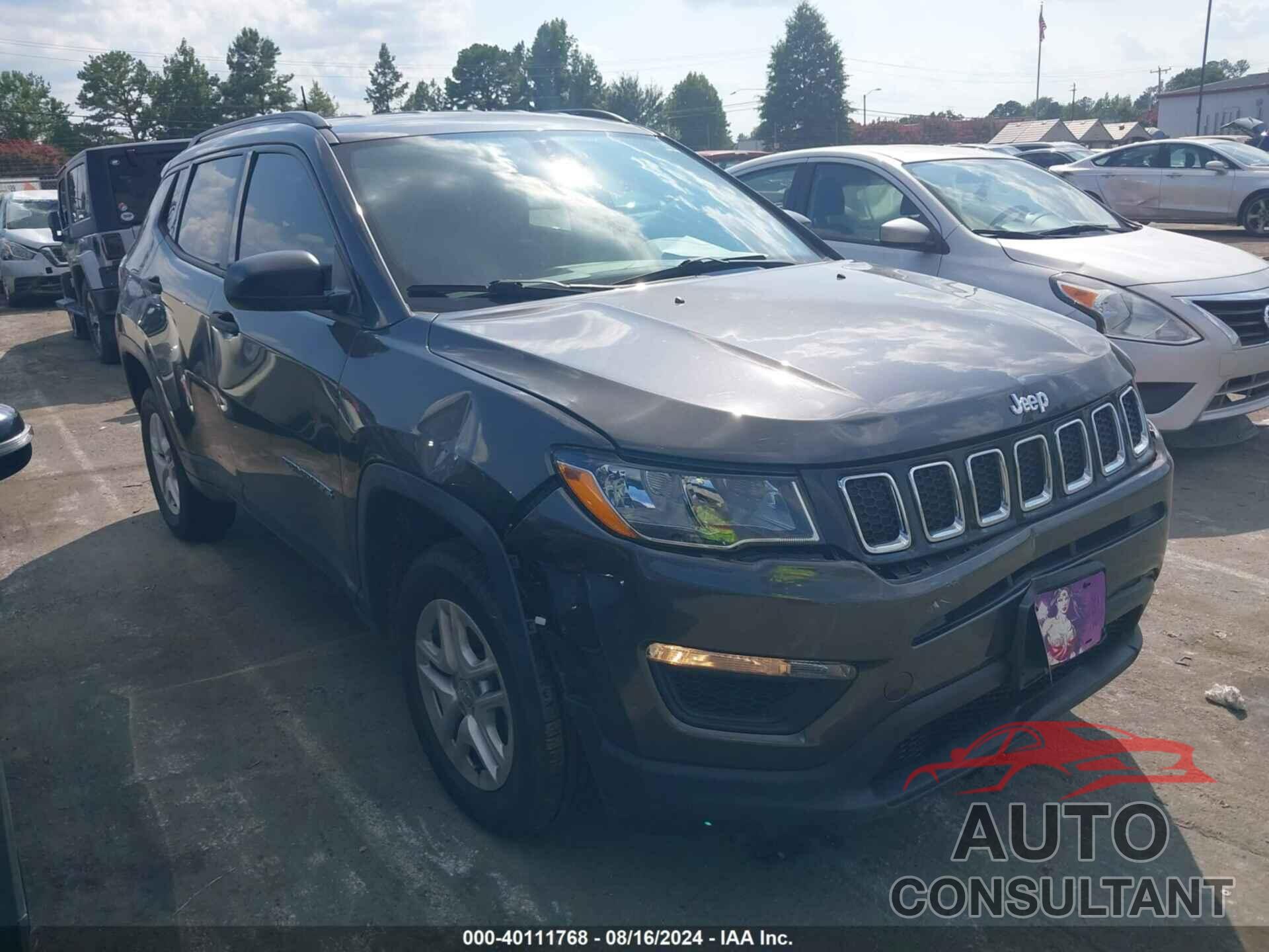 JEEP COMPASS 2018 - 3C4NJDAB5JT253104