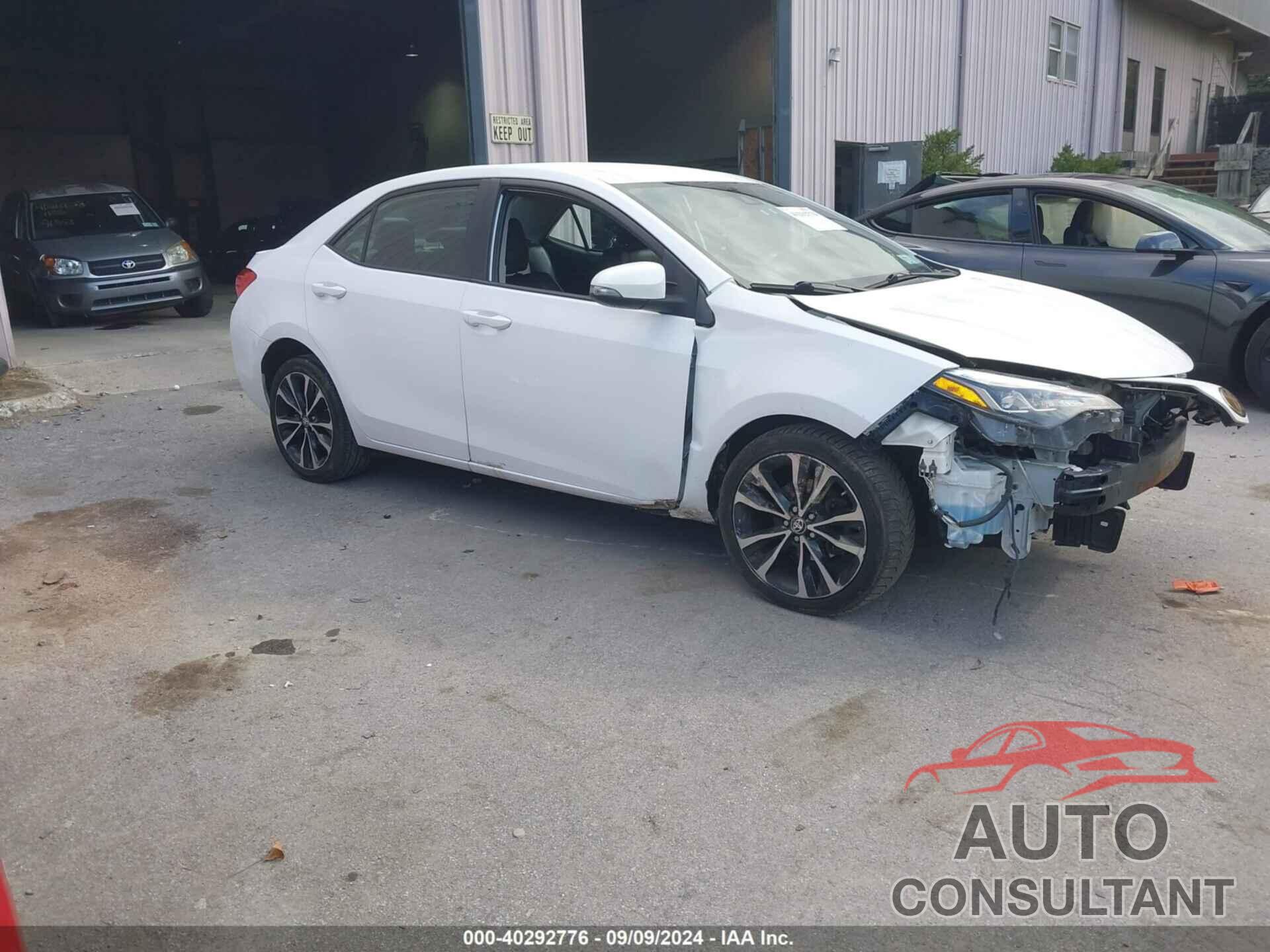 TOYOTA COROLLA 2017 - 2T1BURHE1HC903051