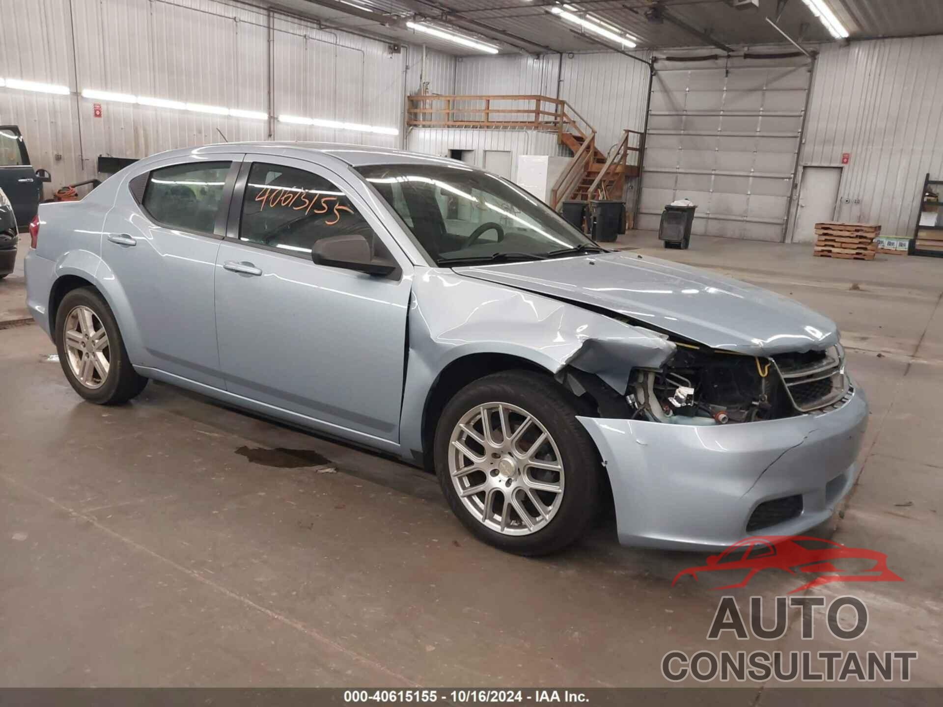 DODGE AVENGER 2013 - 1C3CDZAB6DN547891