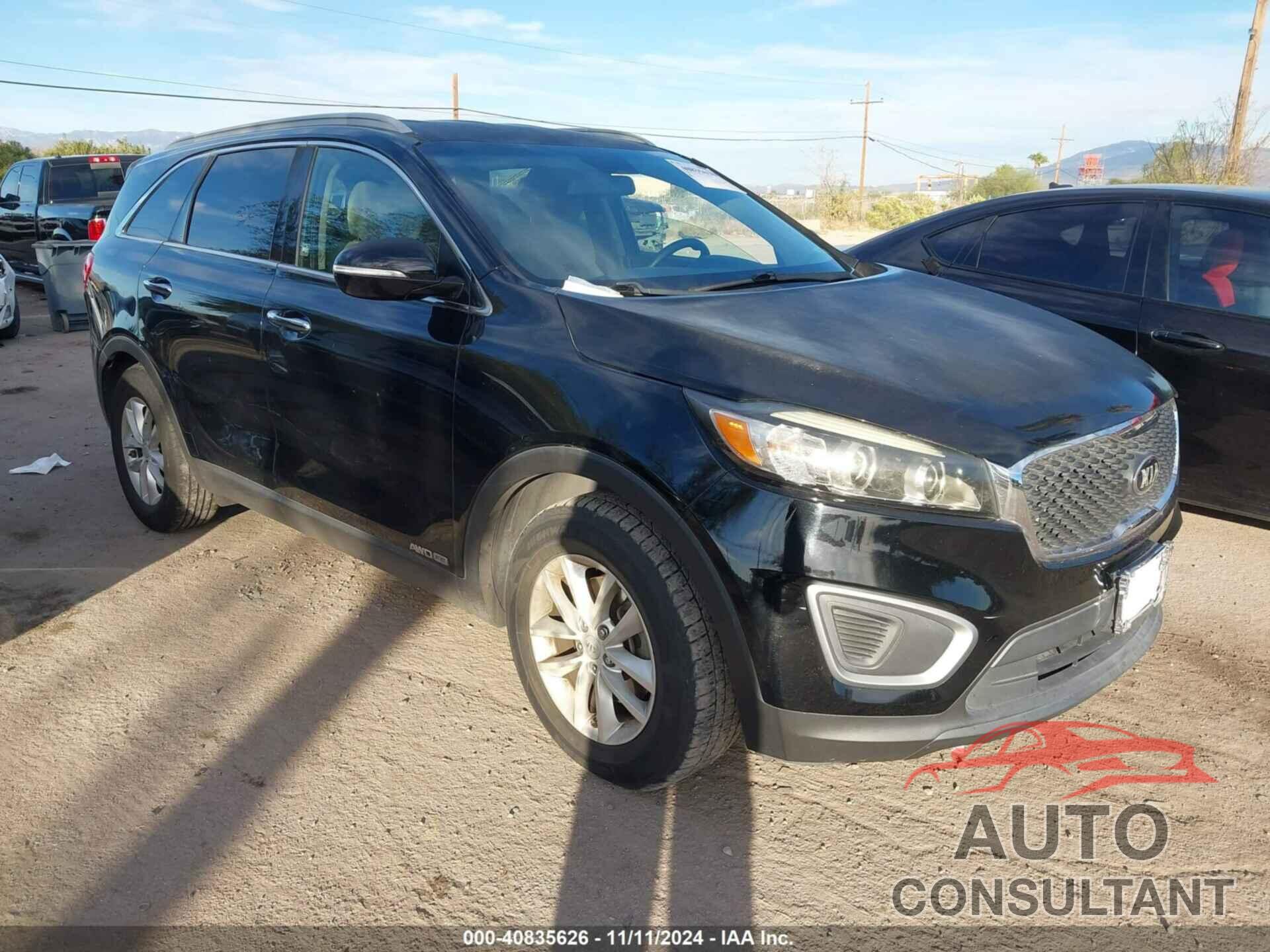 KIA SORENTO 2016 - 5XYPGDA51GG047487