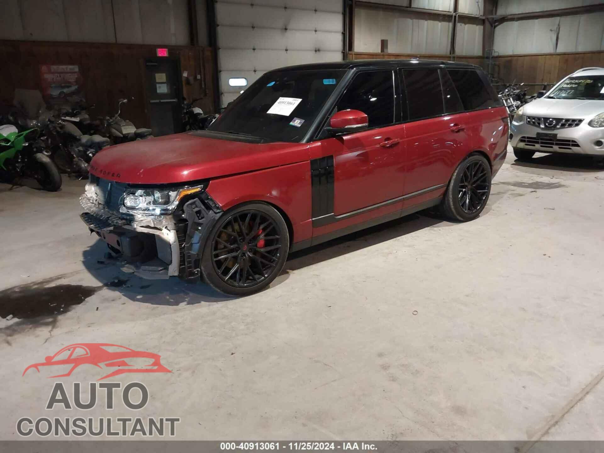 LAND ROVER RANGE ROVER 2017 - SALGS2FV6HA360170