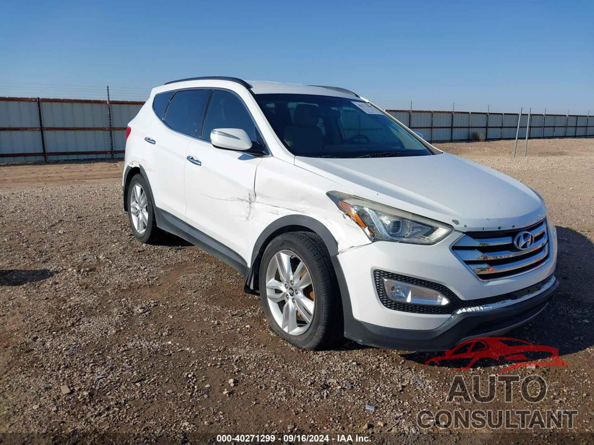 HYUNDAI SANTA FE SPORT 2014 - 5XYZU3LA8EG161098