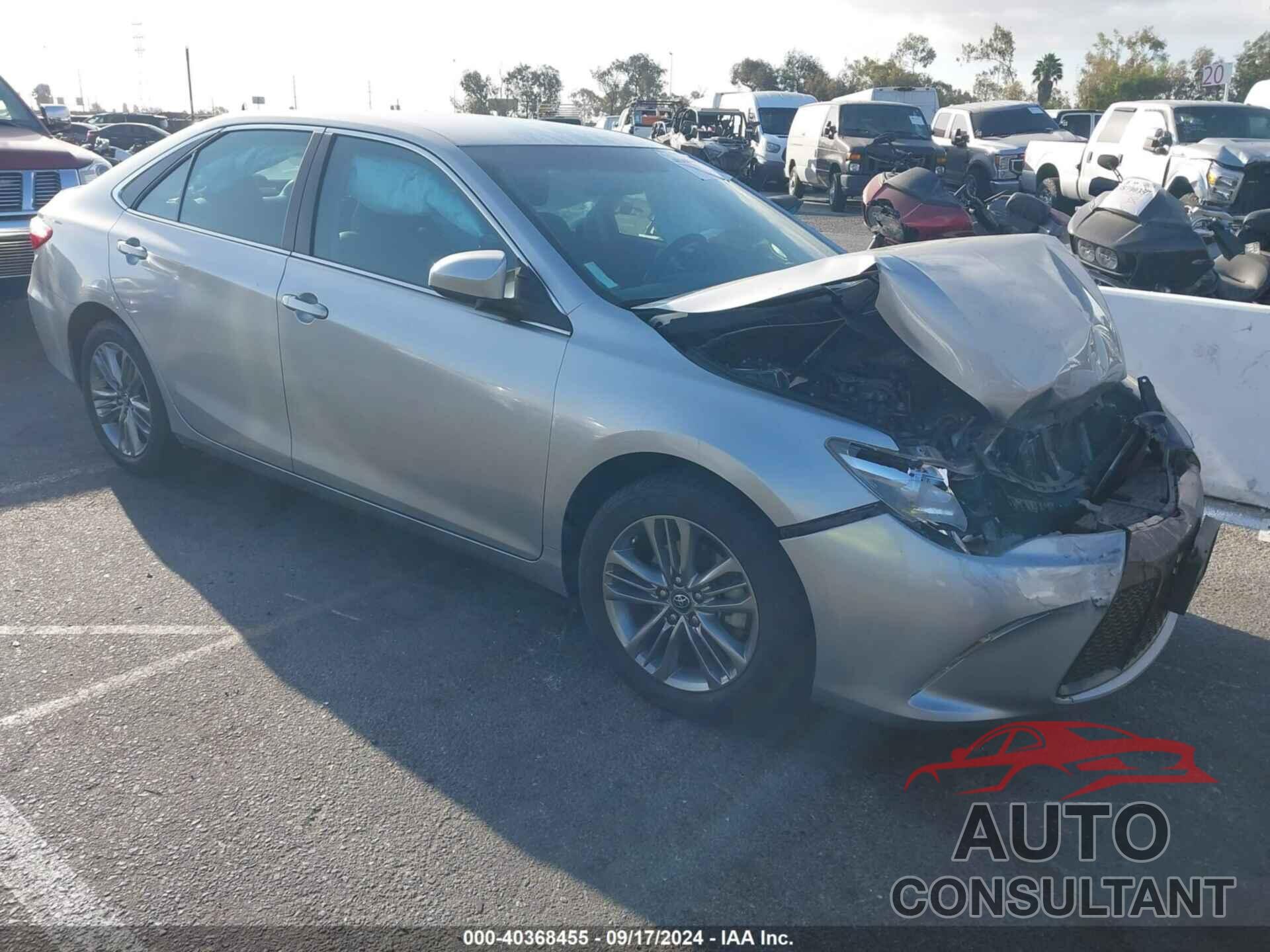 TOYOTA CAMRY 2017 - 4T1BF1FK9HU323873