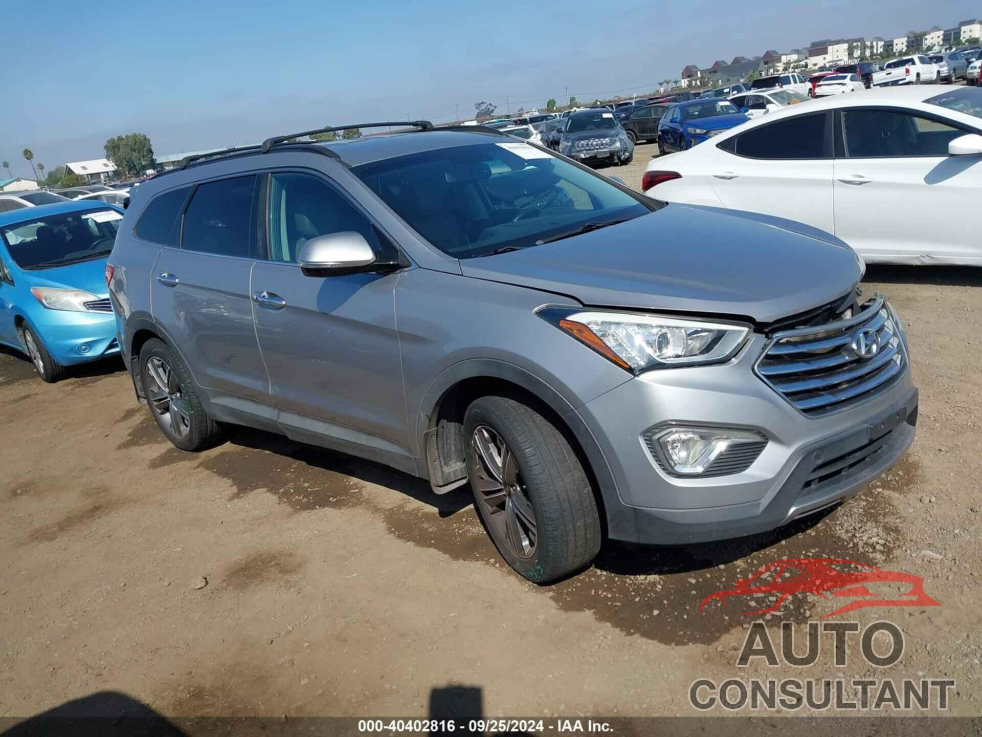 HYUNDAI SANTA FE 2016 - KM8SN4HF9GU152528