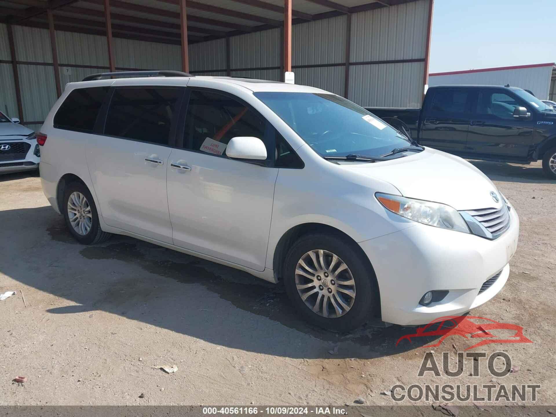 TOYOTA SIENNA 2015 - 5TDYK3DC3FS657349