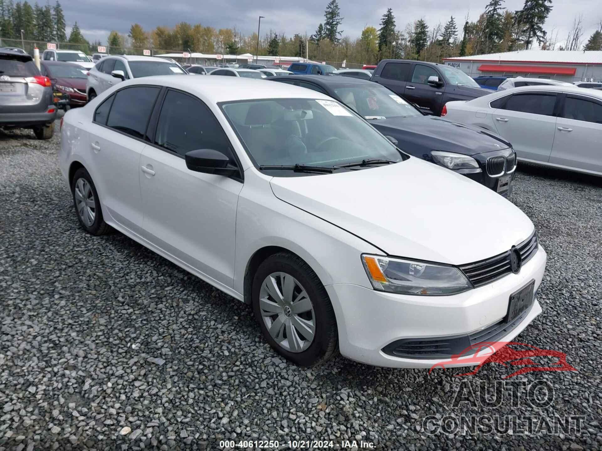 VOLKSWAGEN JETTA 2012 - 3VW2K7AJ6CM397876