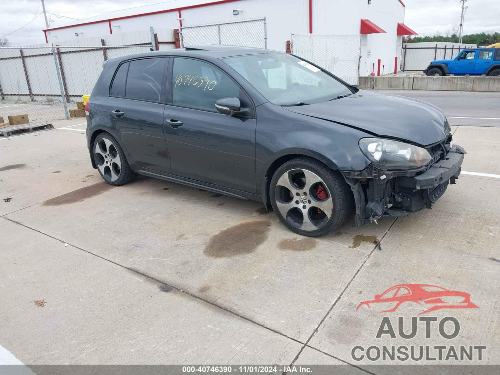 VOLKSWAGEN GTI 2012 - WVWHV7AJ8CW163629