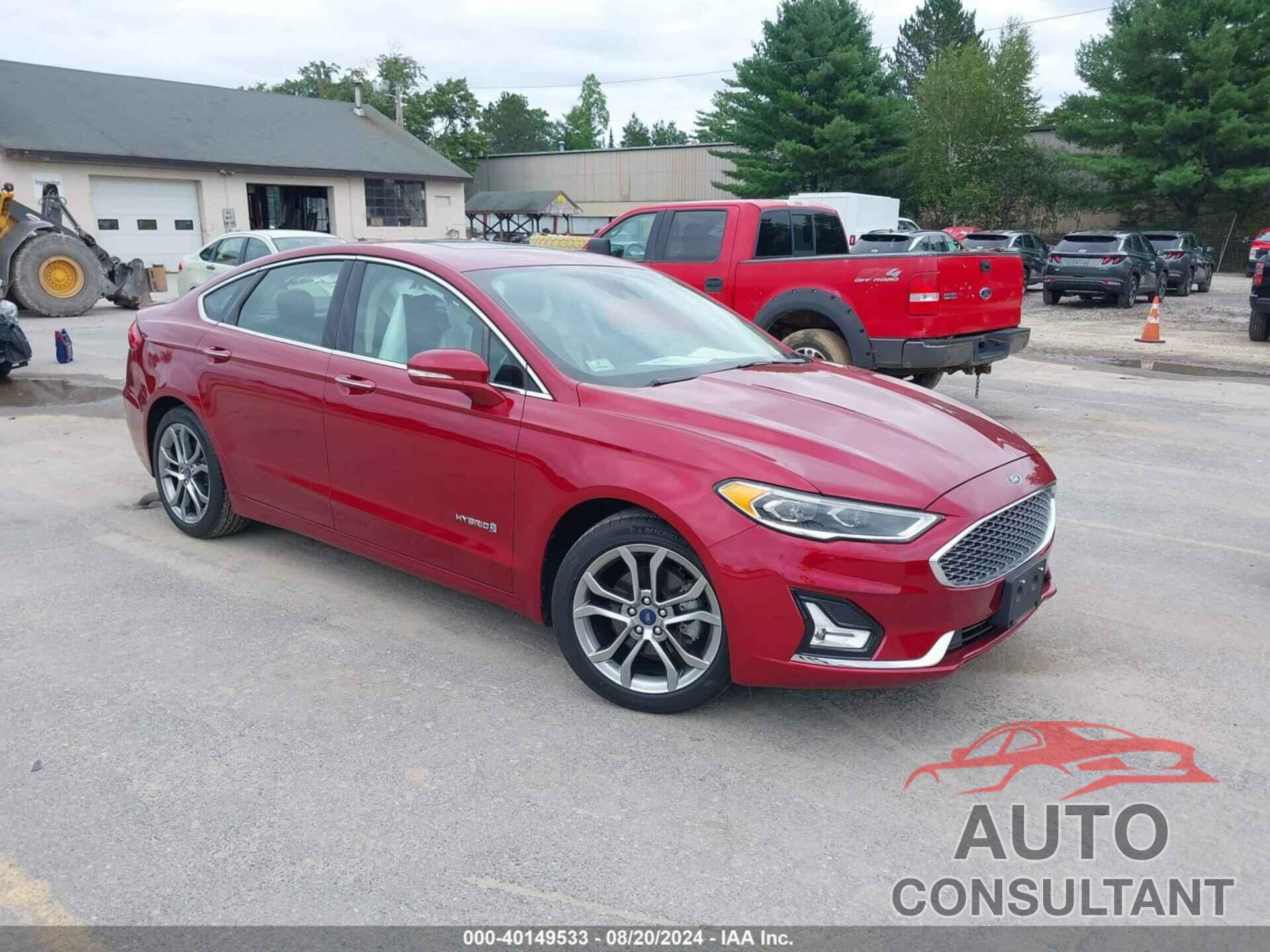 FORD FUSION HYBRID 2019 - 3FA6P0RU7KR157156