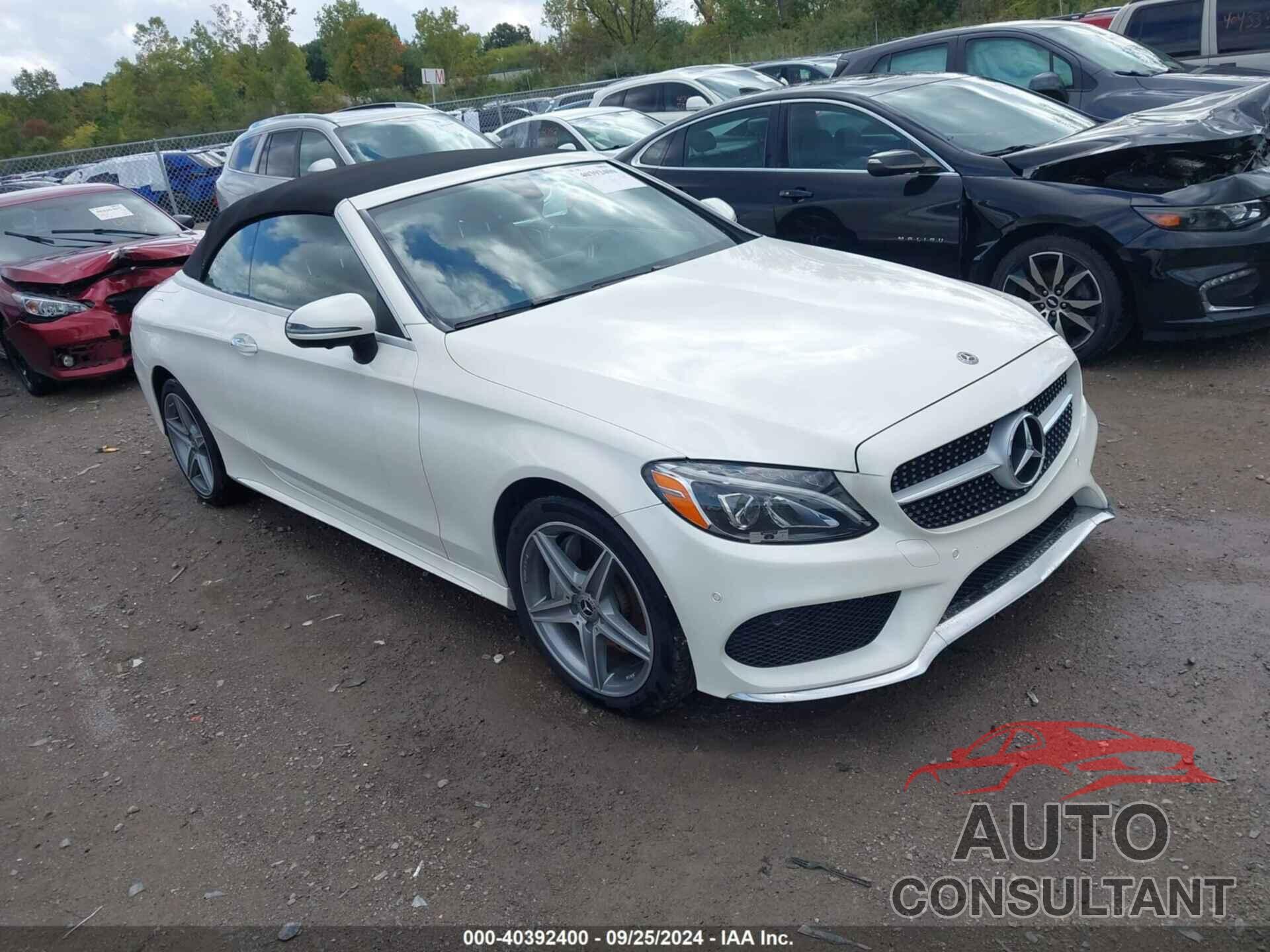 MERCEDES-BENZ C 300 2017 - WDDWK4KB5HF591211