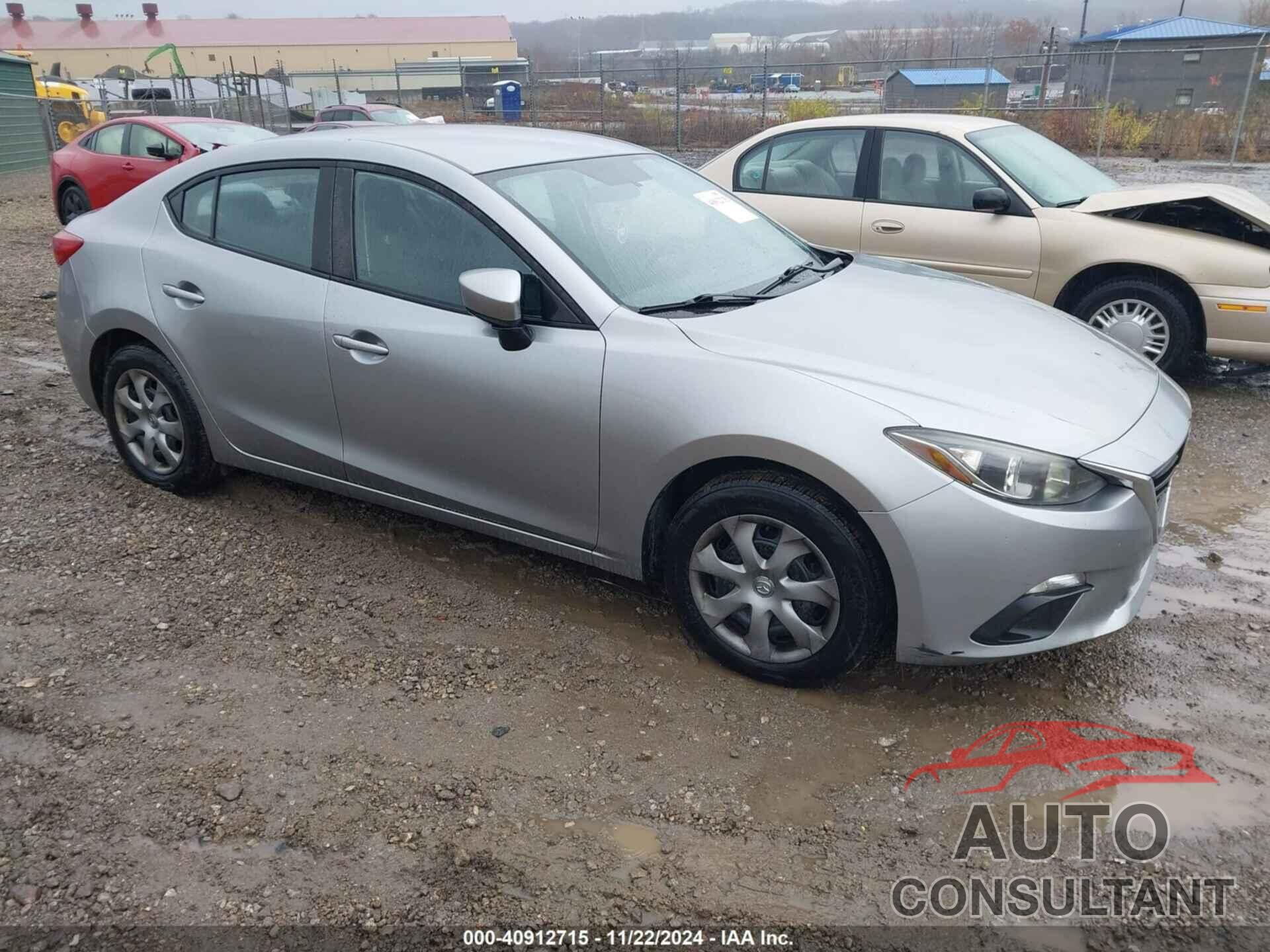 MAZDA MAZDA3 2016 - JM1BM1T74G1296236