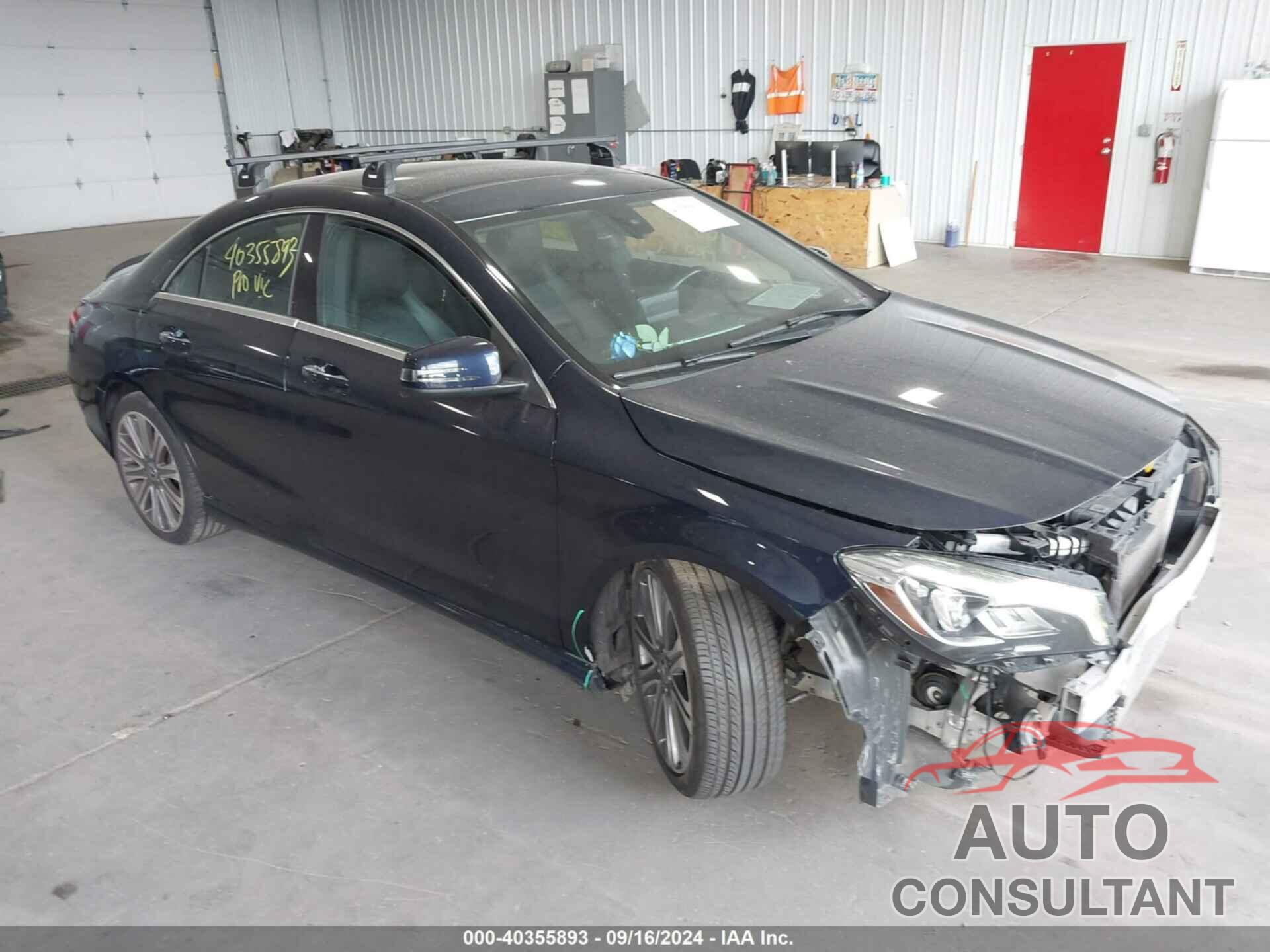 MERCEDES-BENZ CLA 250 2018 - WDDSJ4GB8JN596506