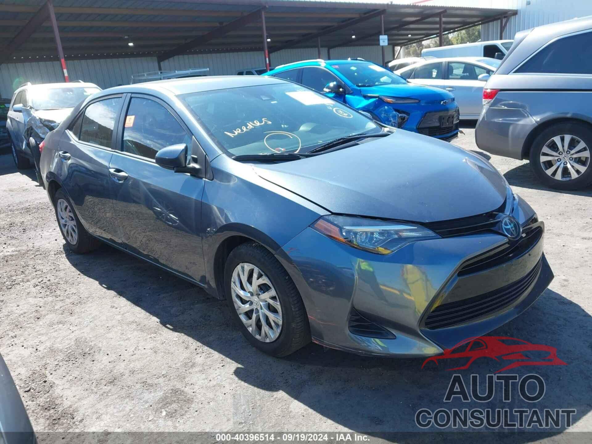 TOYOTA COROLLA 2019 - 2T1BURHE5KC238985