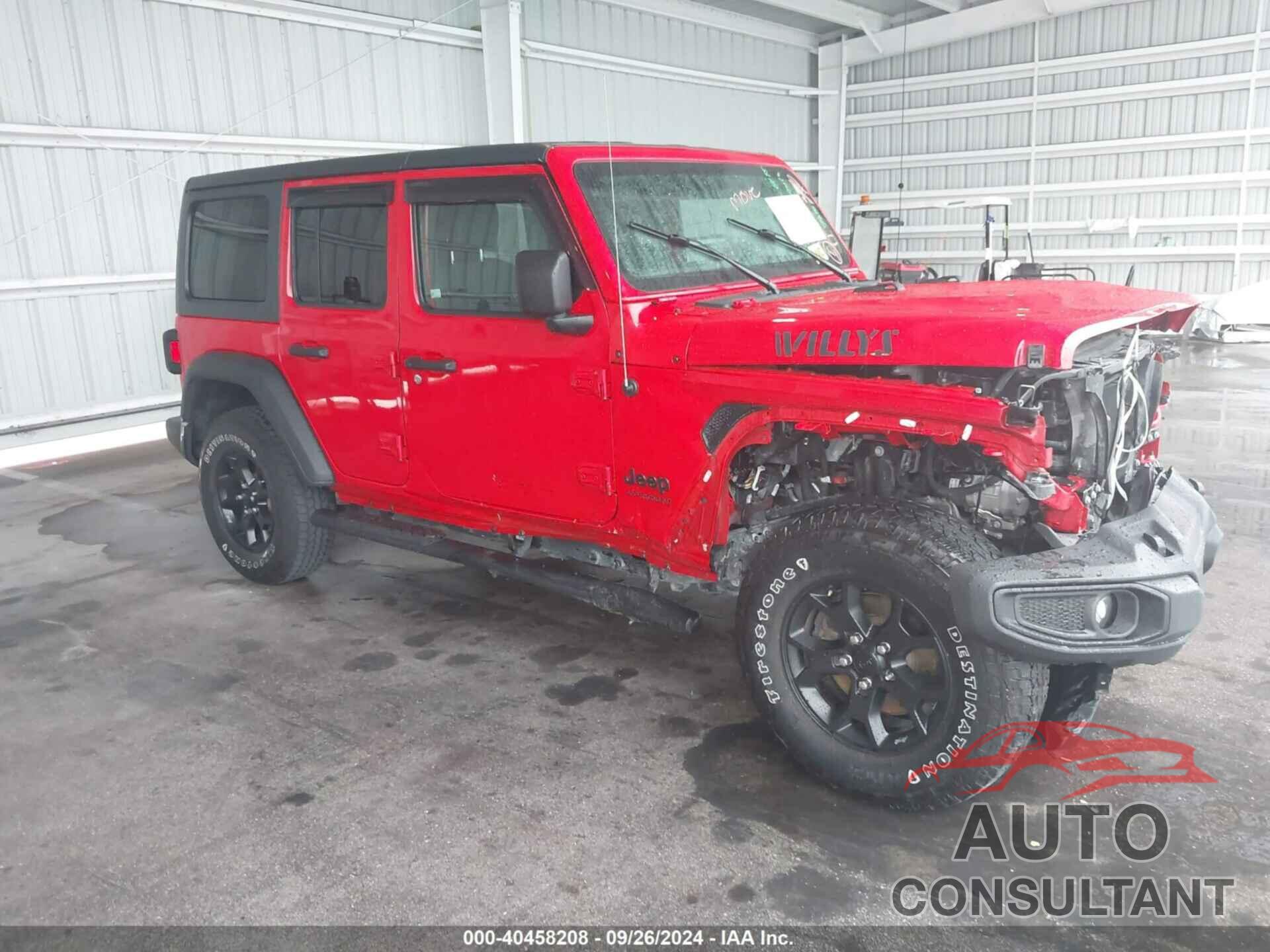 JEEP WRANGLER UNLIMITED 2021 - 1C4HJXDN8MW617471