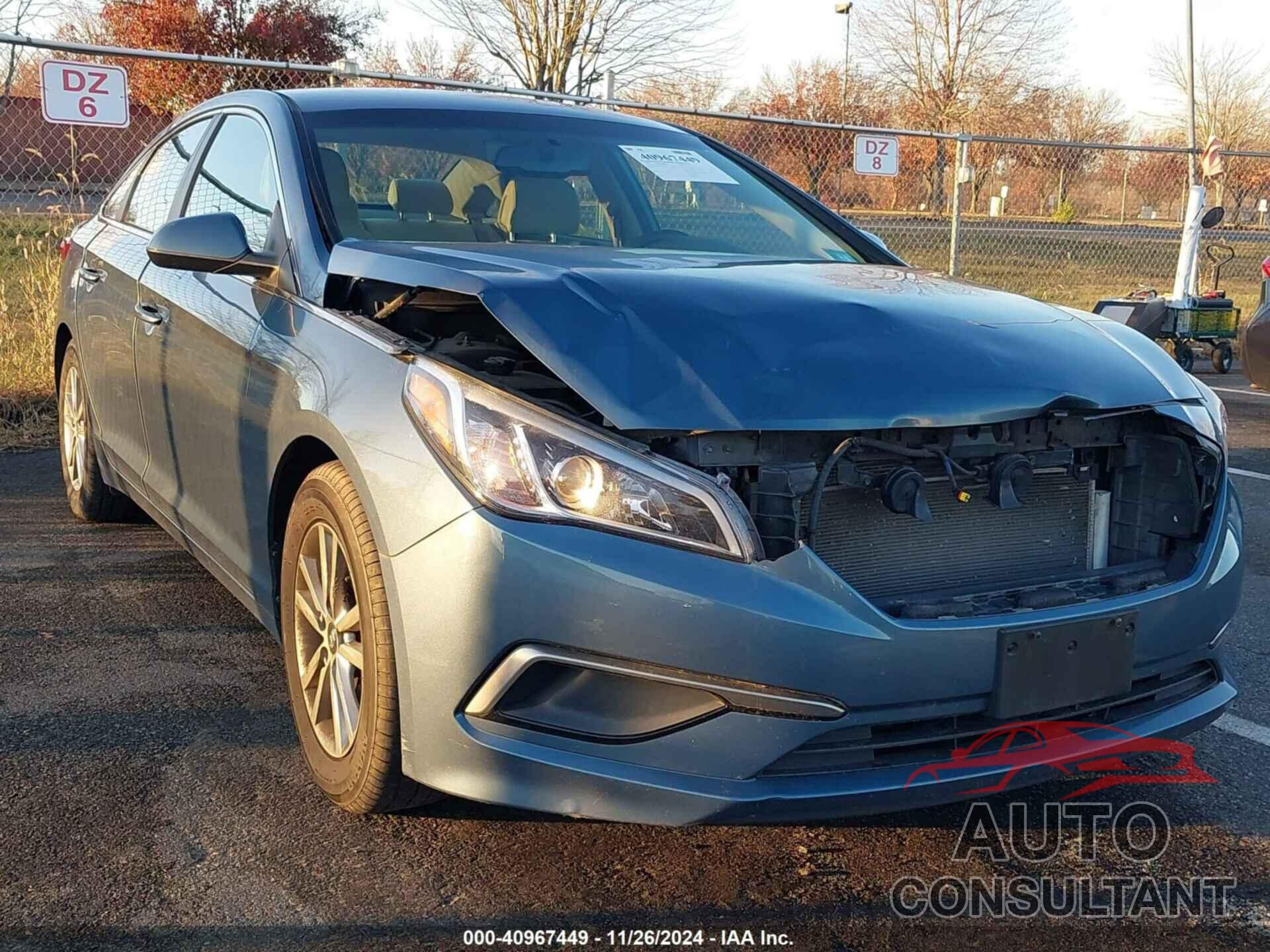 HYUNDAI SONATA 2016 - 5NPE24AF3GH369717