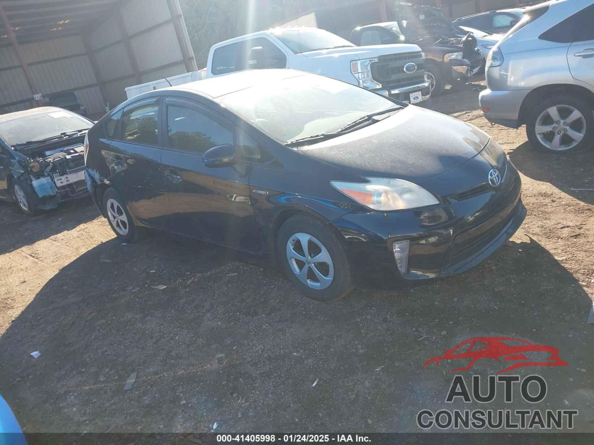 TOYOTA PRIUS 2012 - JTDKN3DU9C5444364