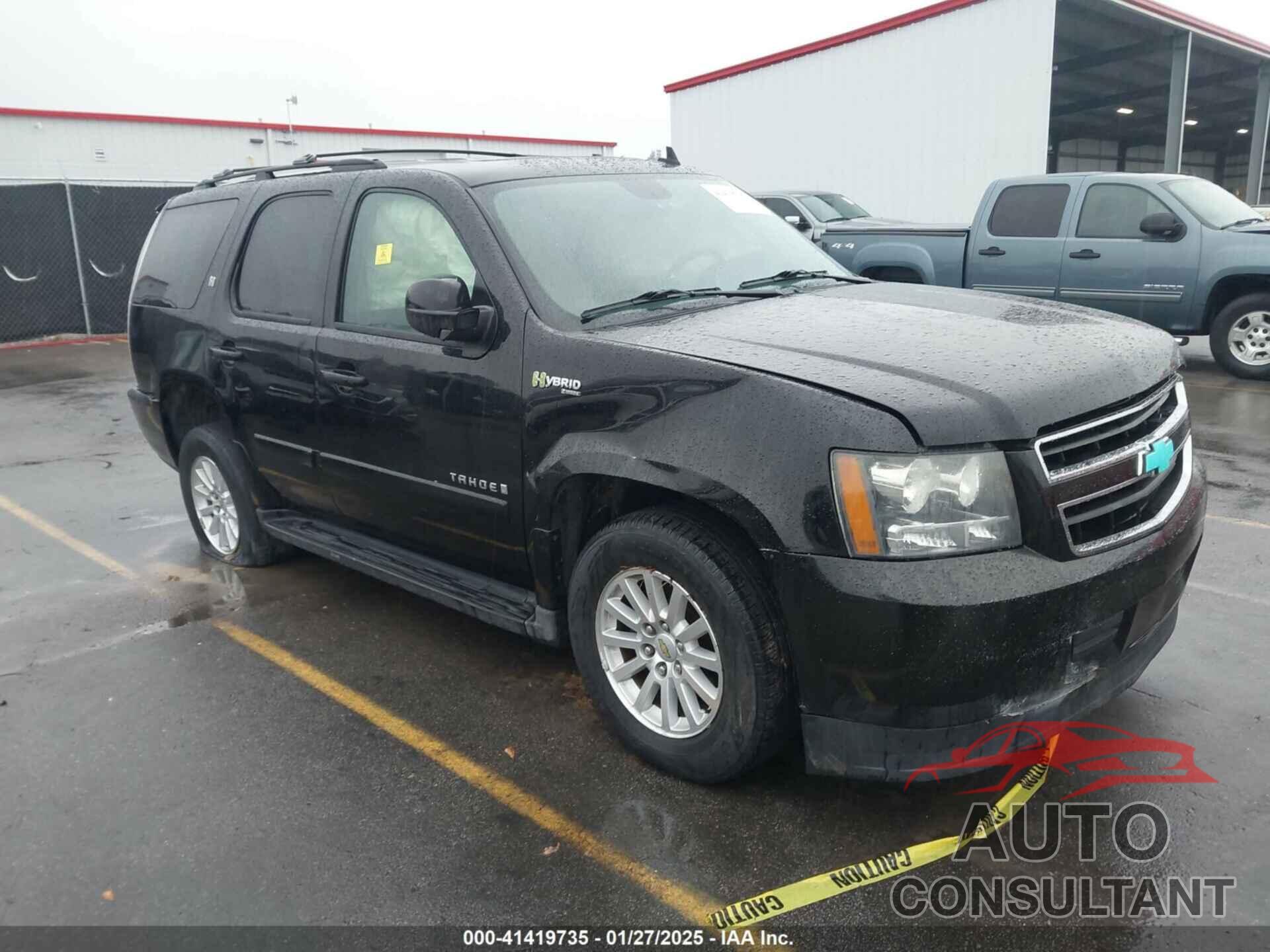 CHEVROLET TAHOE HYBRID 2009 - 1GNFK135X9R105131