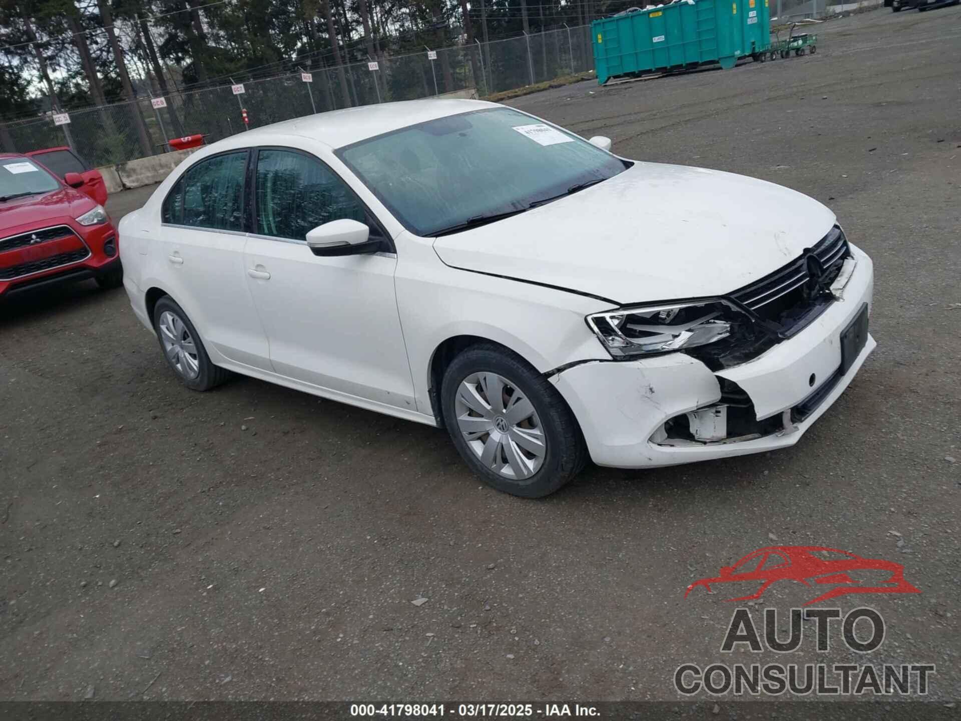 VOLKSWAGEN JETTA 2013 - 3VWDP7AJ5DM206072