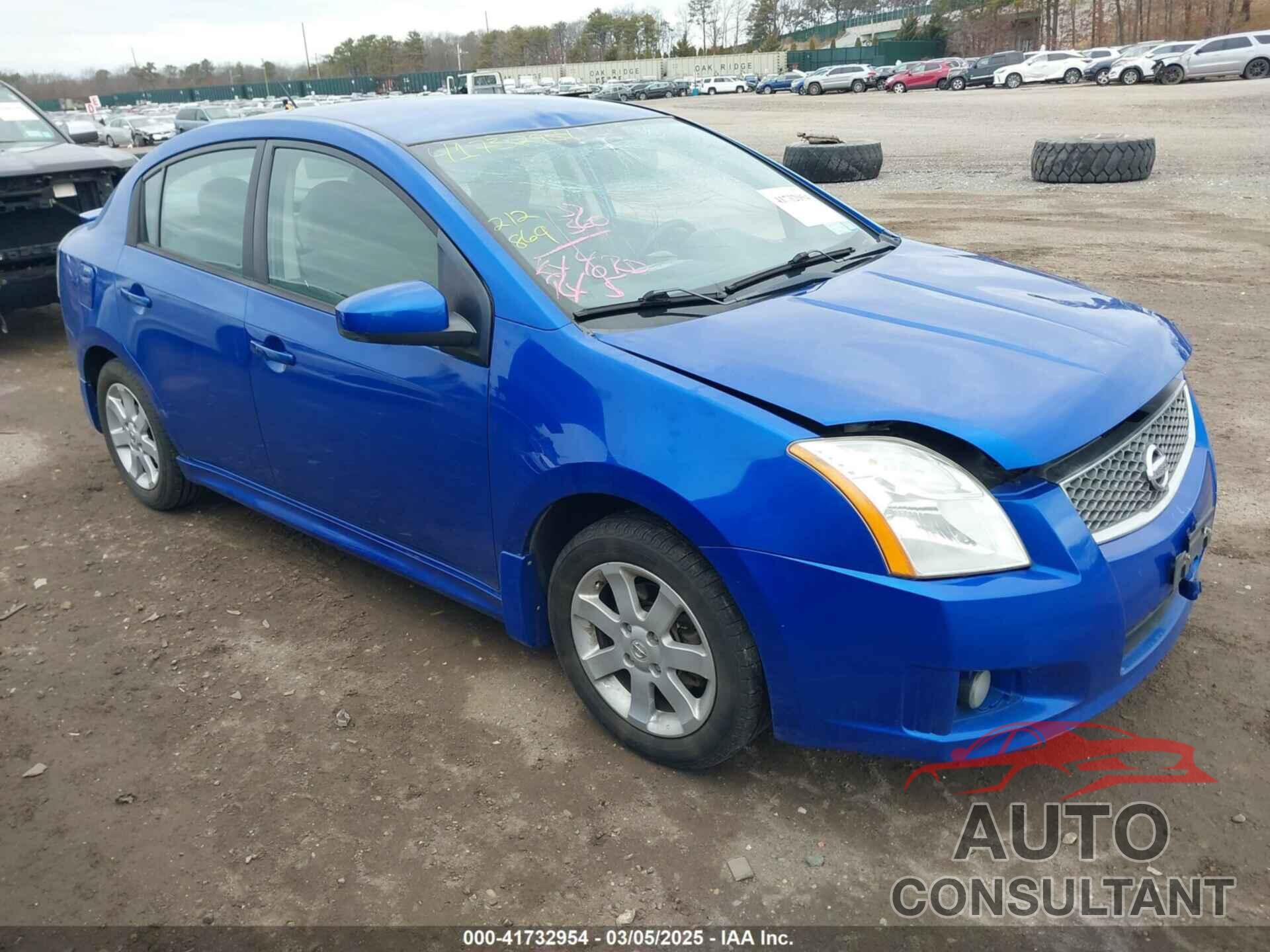 NISSAN SENTRA 2010 - 3N1AB6AP8AL714639
