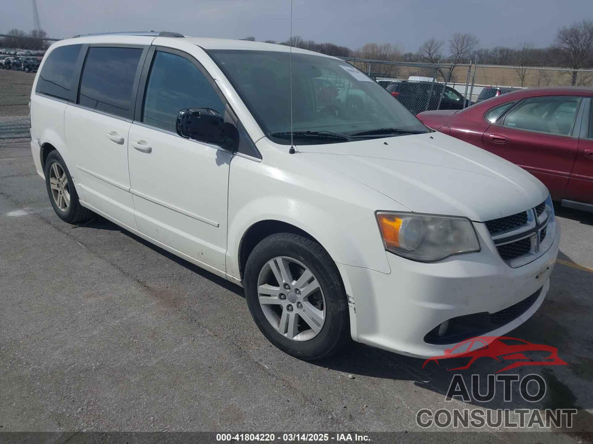 DODGE GRAND CARAVAN 2012 - 2C4RDGDGXCR171120
