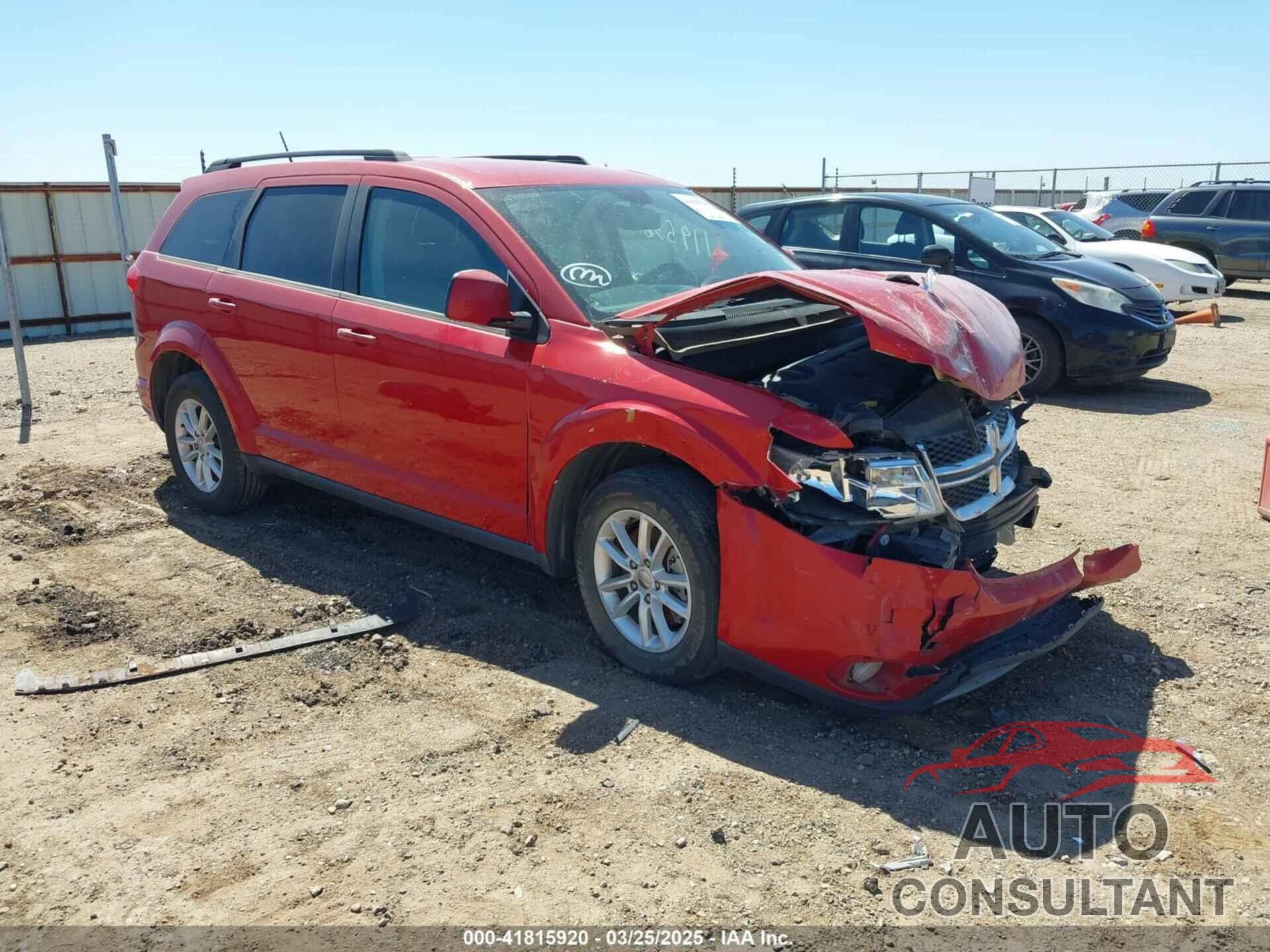 DODGE JOURNEY 2015 - 3C4PDCBGXFT687109