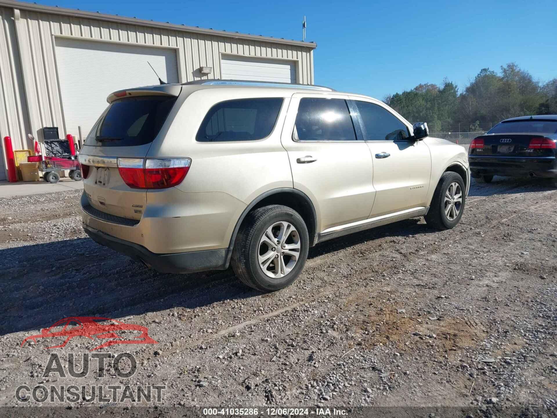 DODGE DURANGO 2012 - 1C4RDJDG9CC187945