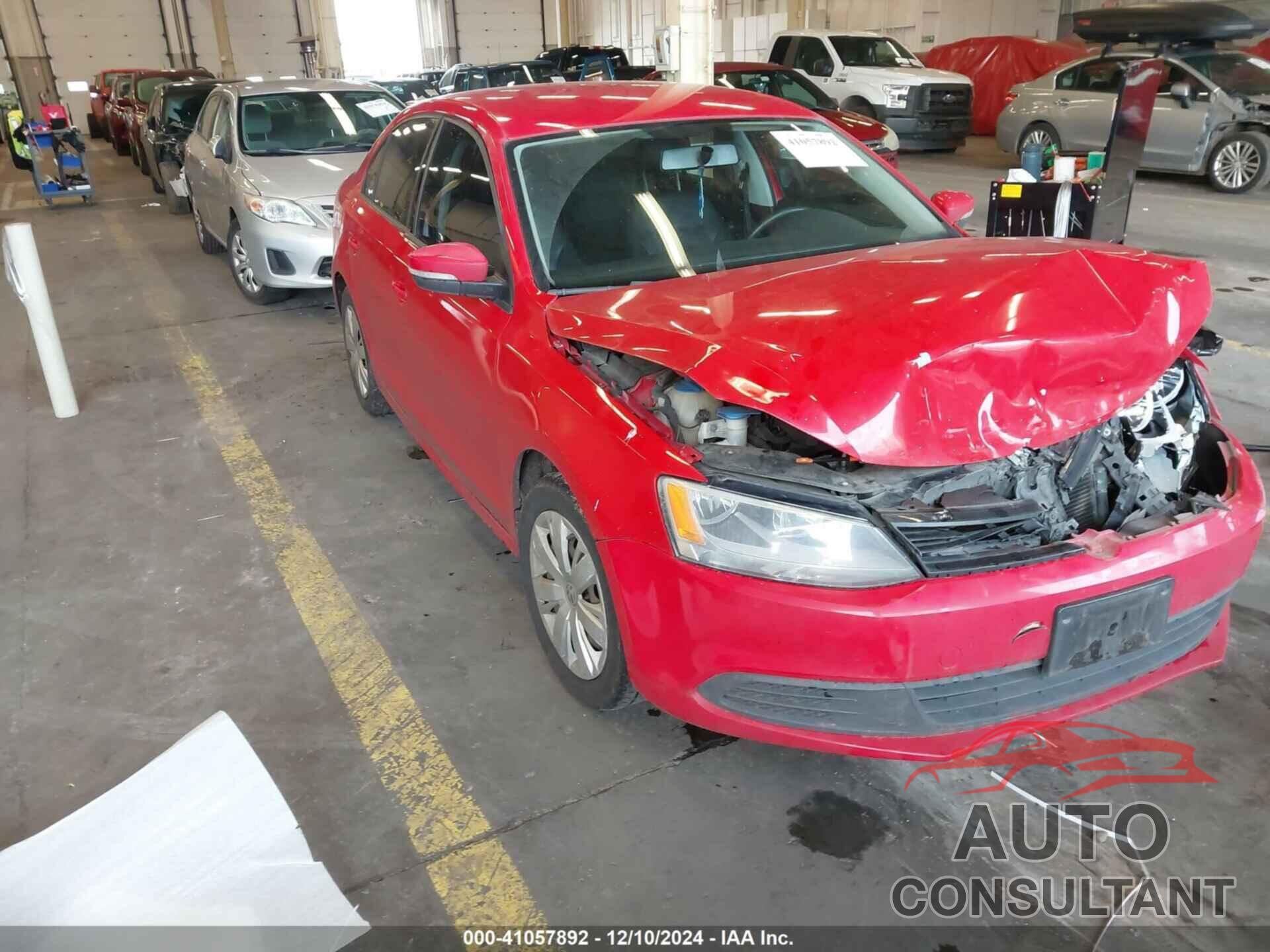 VOLKSWAGEN JETTA 2012 - 3VWDP7AJ3CM112240