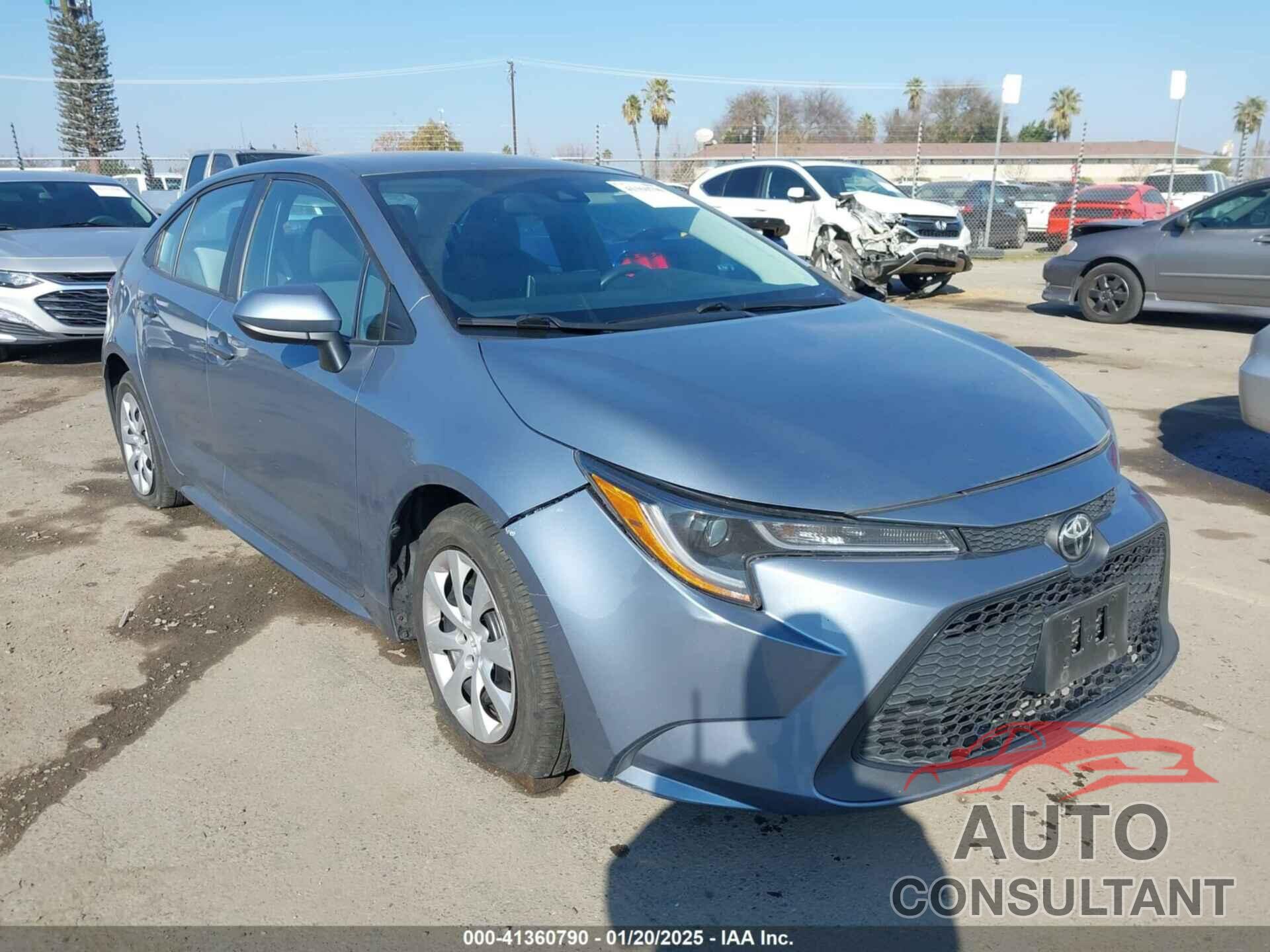 TOYOTA COROLLA 2020 - 5YFEPRAE9LP111902