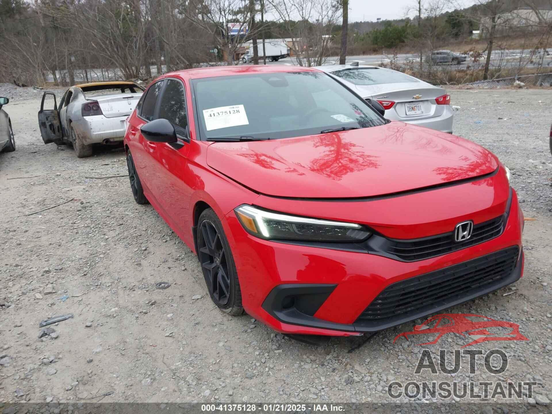 HONDA CIVIC 2022 - 2HGFE2F58NH606337