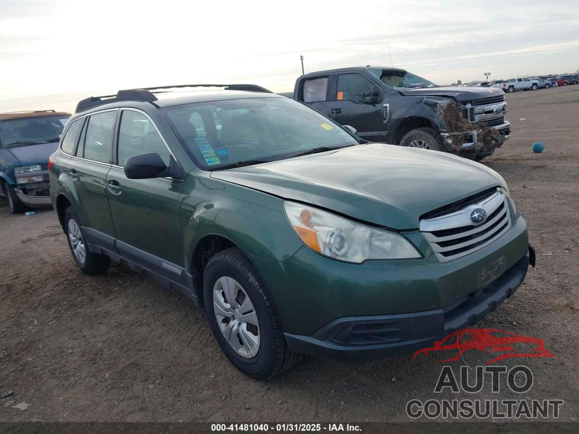 SUBARU OUTBACK 2011 - 4S4BRCAC6B3409240