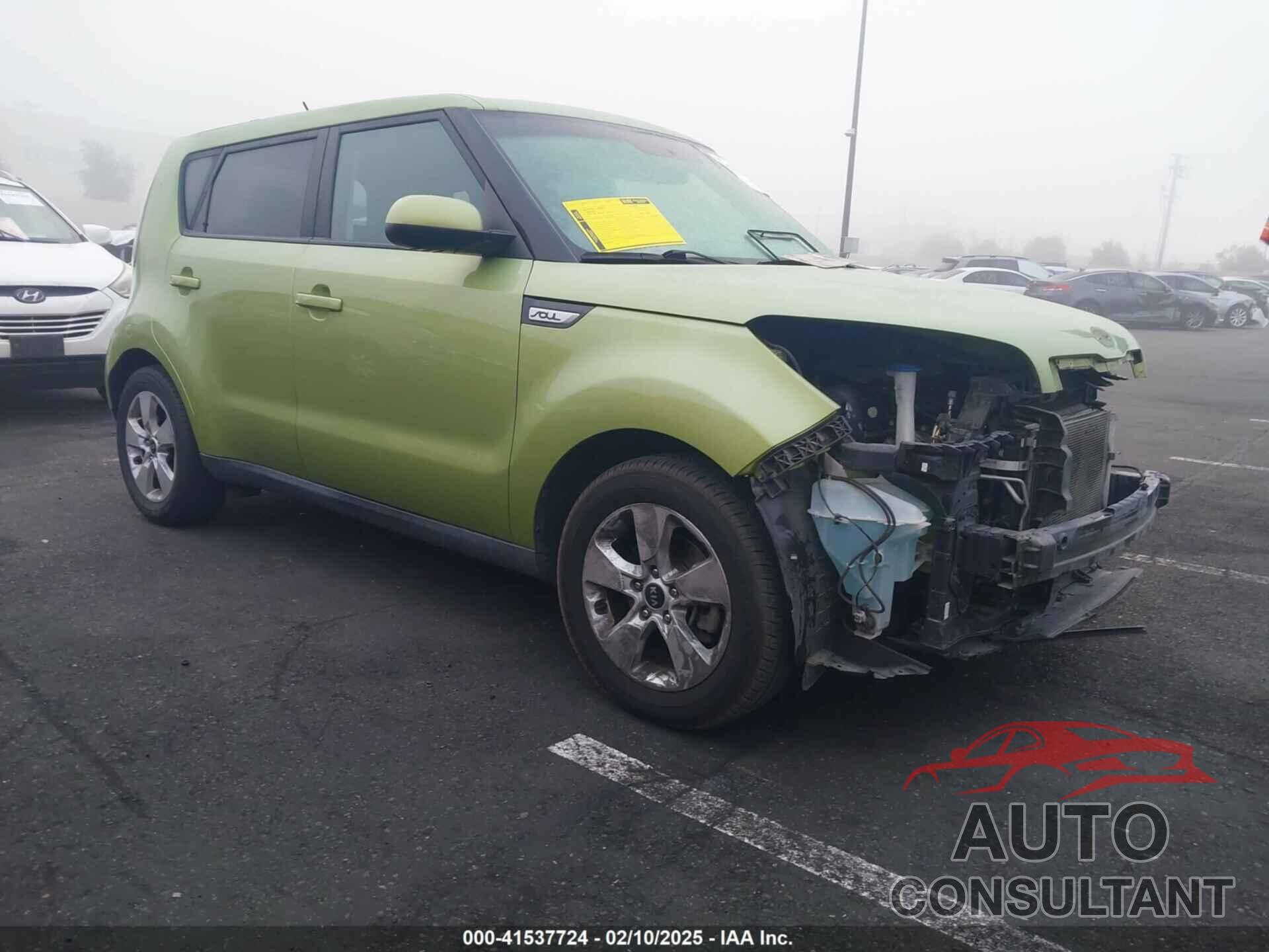 KIA SOUL 2018 - KNDJN2A20J7903761