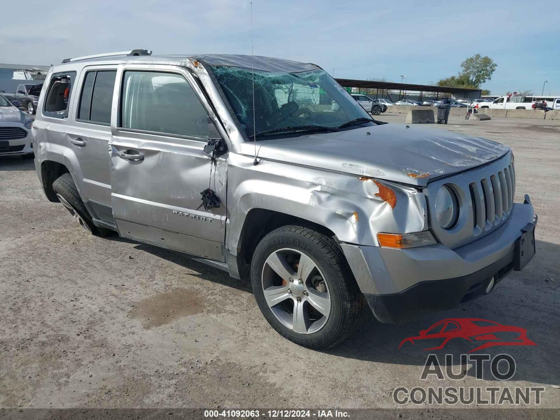 JEEP PATRIOT 2016 - 1C4NJPFA7GD800826