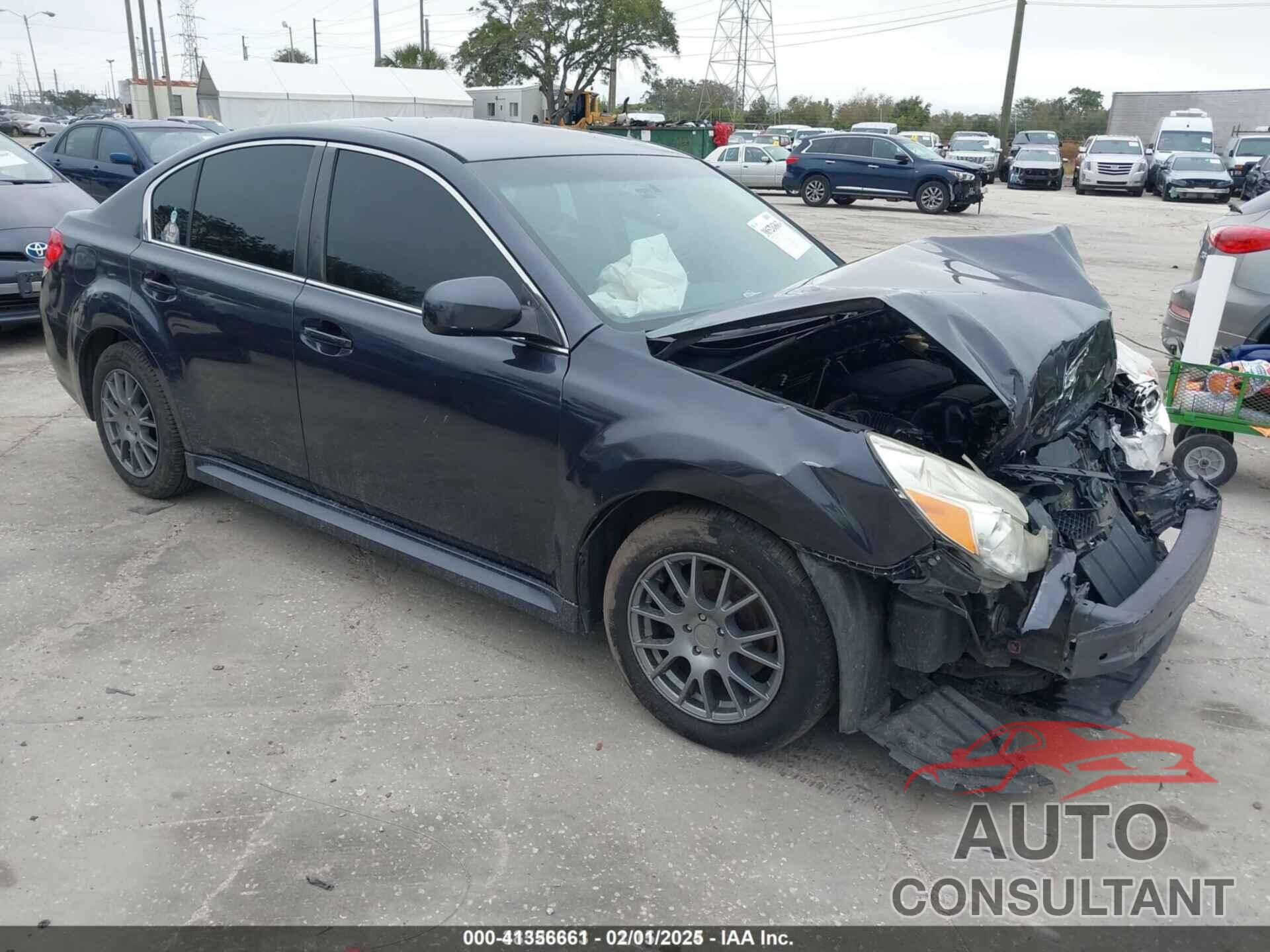 SUBARU LEGACY 2010 - 4S3BMCC67A3210741