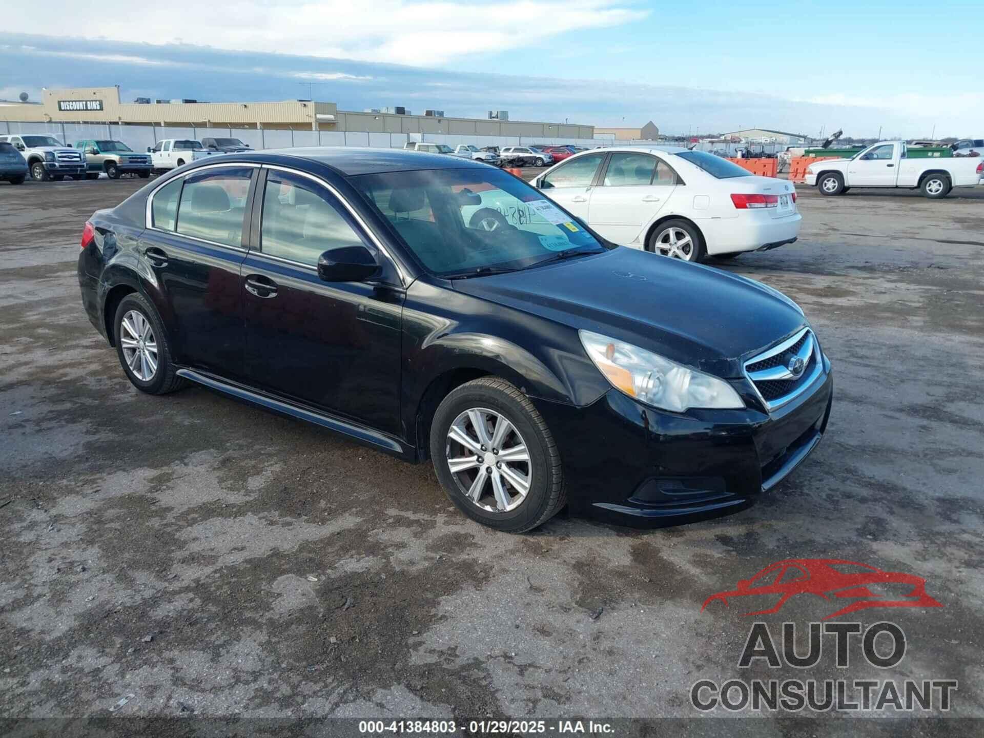 SUBARU LEGACY 2012 - 4S3BMBB66C3019889