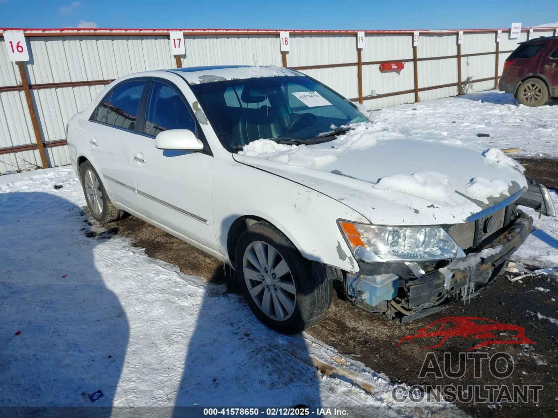 HYUNDAI SONATA 2009 - 5NPEU46C49H508510