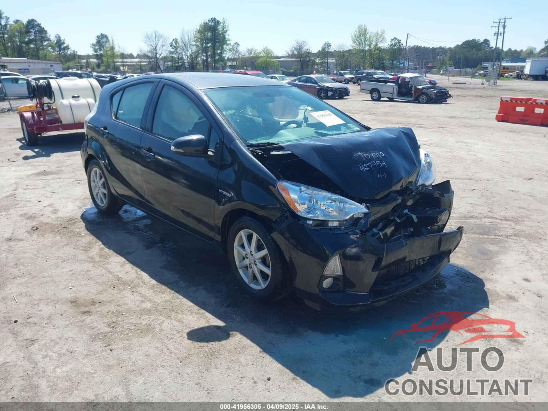 TOYOTA PRIUS C 2013 - JTDKDTB31D1051285