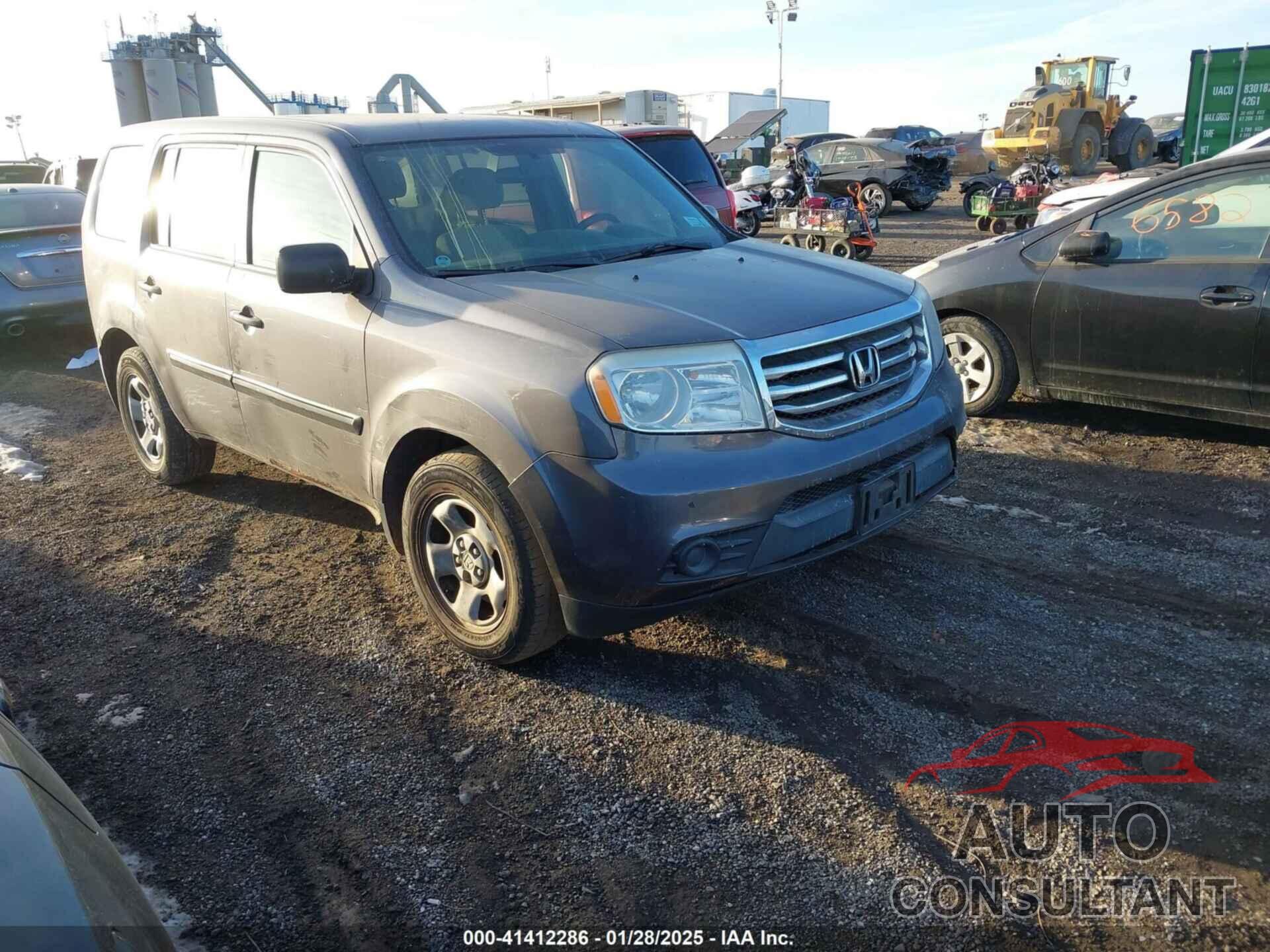 HONDA PILOT 2015 - 5FNYF4H22FB077526