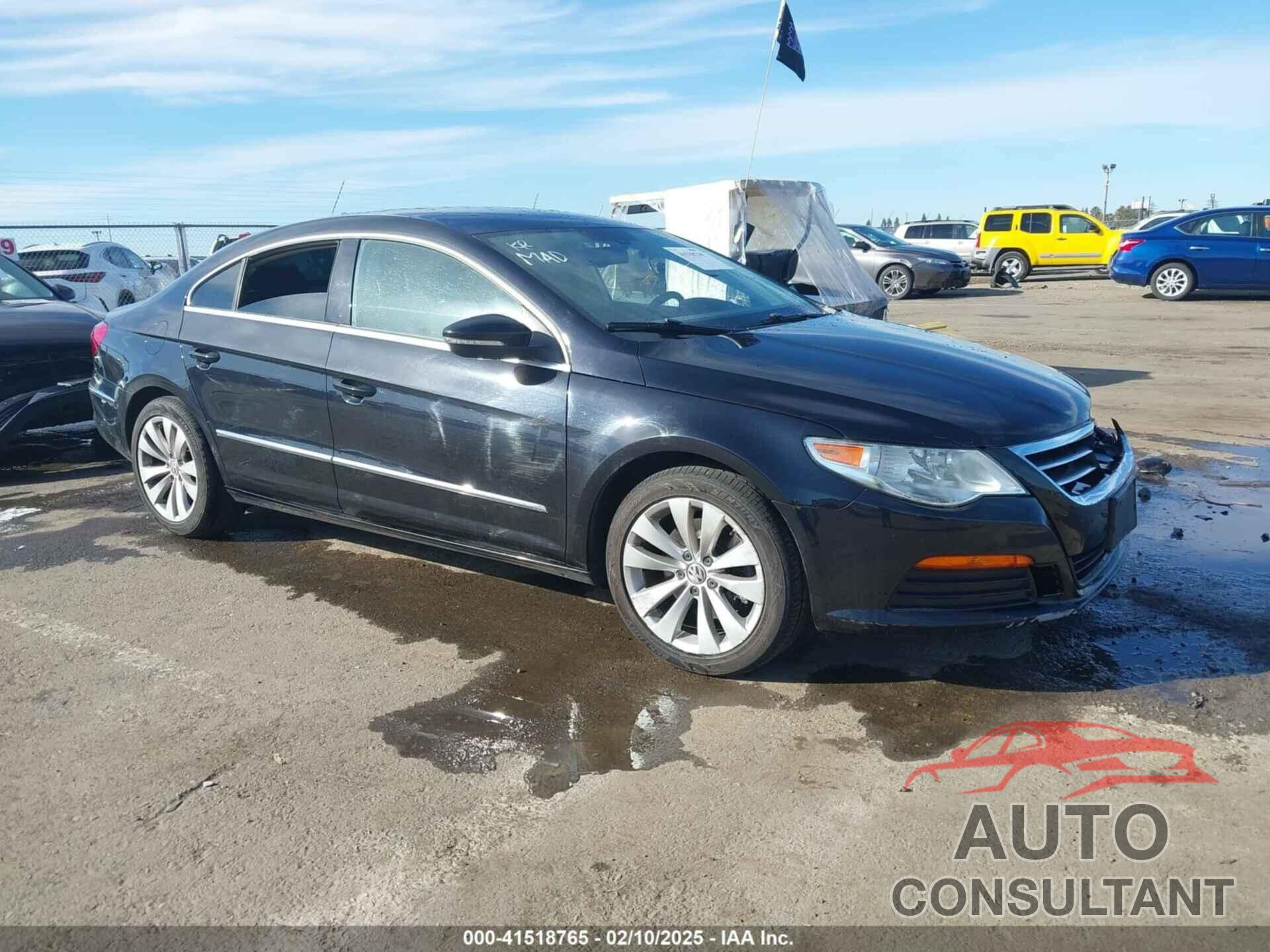 VOLKSWAGEN CC 2012 - WVWMP7AN6CE526771