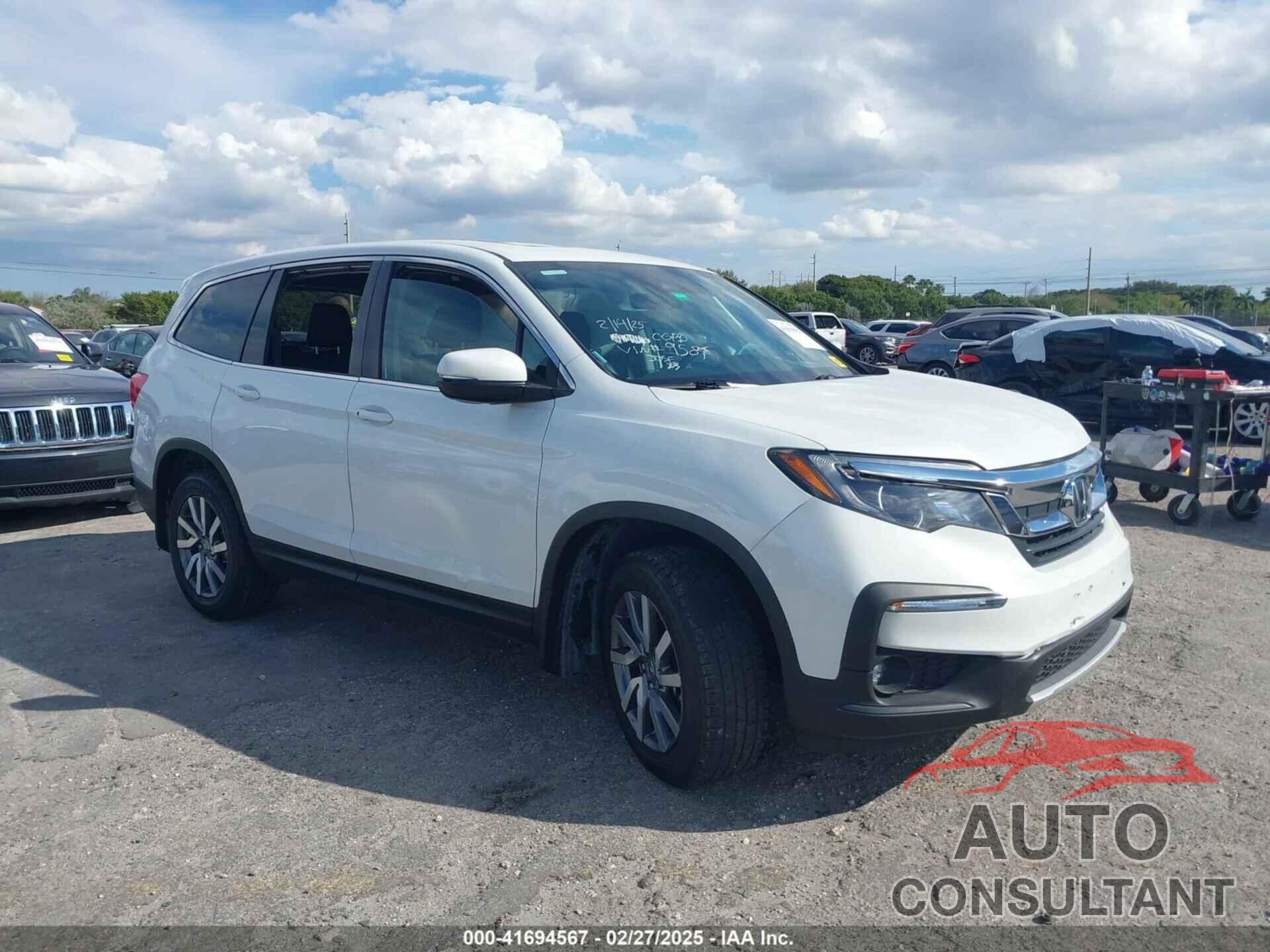 HONDA PILOT 2021 - 5FNYF5H55MB039589